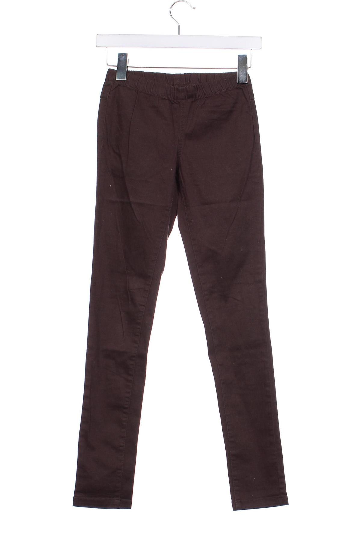Pantaloni pentru copii Pieces, Mărime 10-11y/ 146-152 cm, Culoare Maro, Preț 30,63 Lei