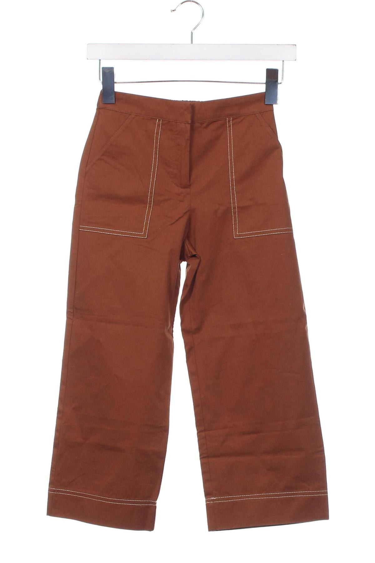Παιδικό παντελόνι Zara Kids, Μέγεθος 8-9y/ 134-140 εκ., Χρώμα Καφέ, Τιμή 9,30 €