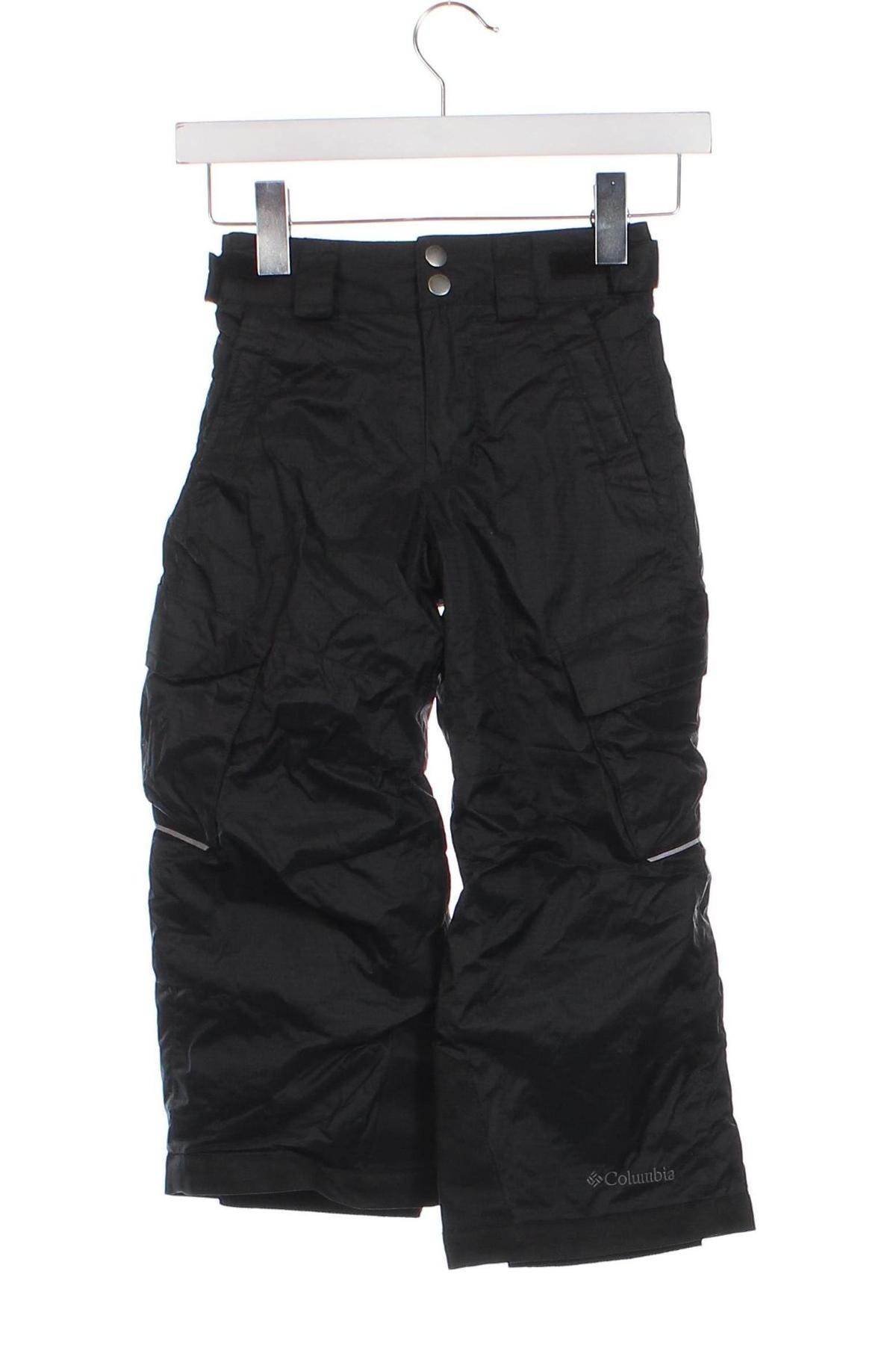 Dětské kalhoty pro zimní sporty  Columbia, Velikost 4-5y/ 110-116 cm, Barva Černá, Cena  1 048,00 Kč