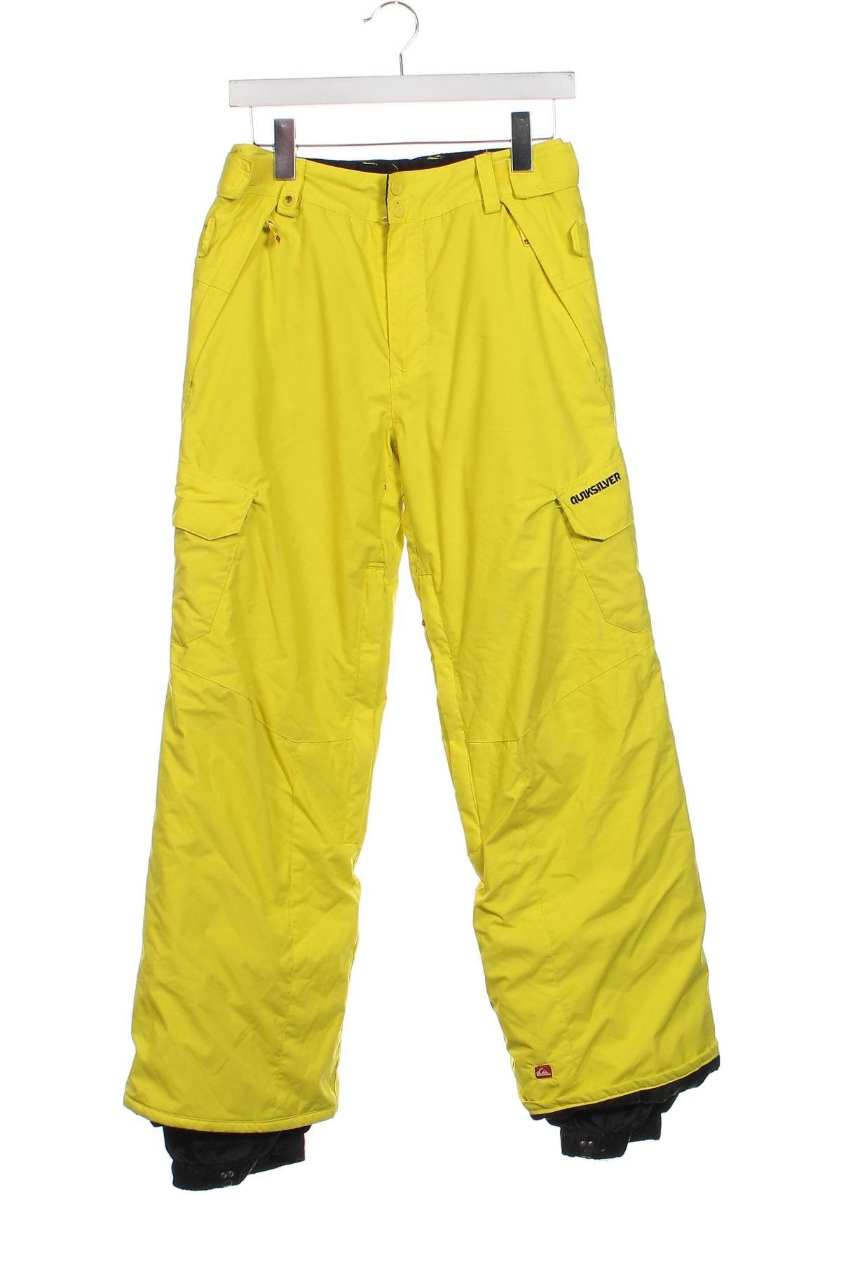 Kinderhose für Wintersport Quiksilver, Größe 14-15y/ 168-170 cm, Farbe Gelb, Preis 31,12 €