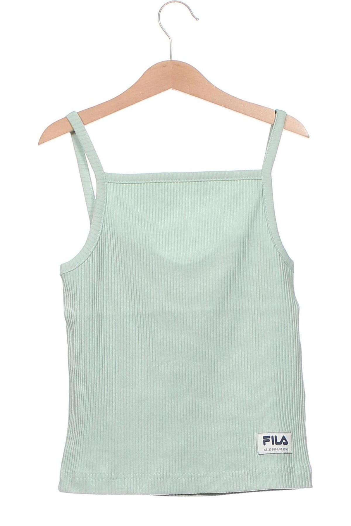 Μπλουζάκι αμάνικο παιδικό FILA, Μέγεθος 10-11y/ 146-152 εκ., Χρώμα Πράσινο, Τιμή 13,15 €