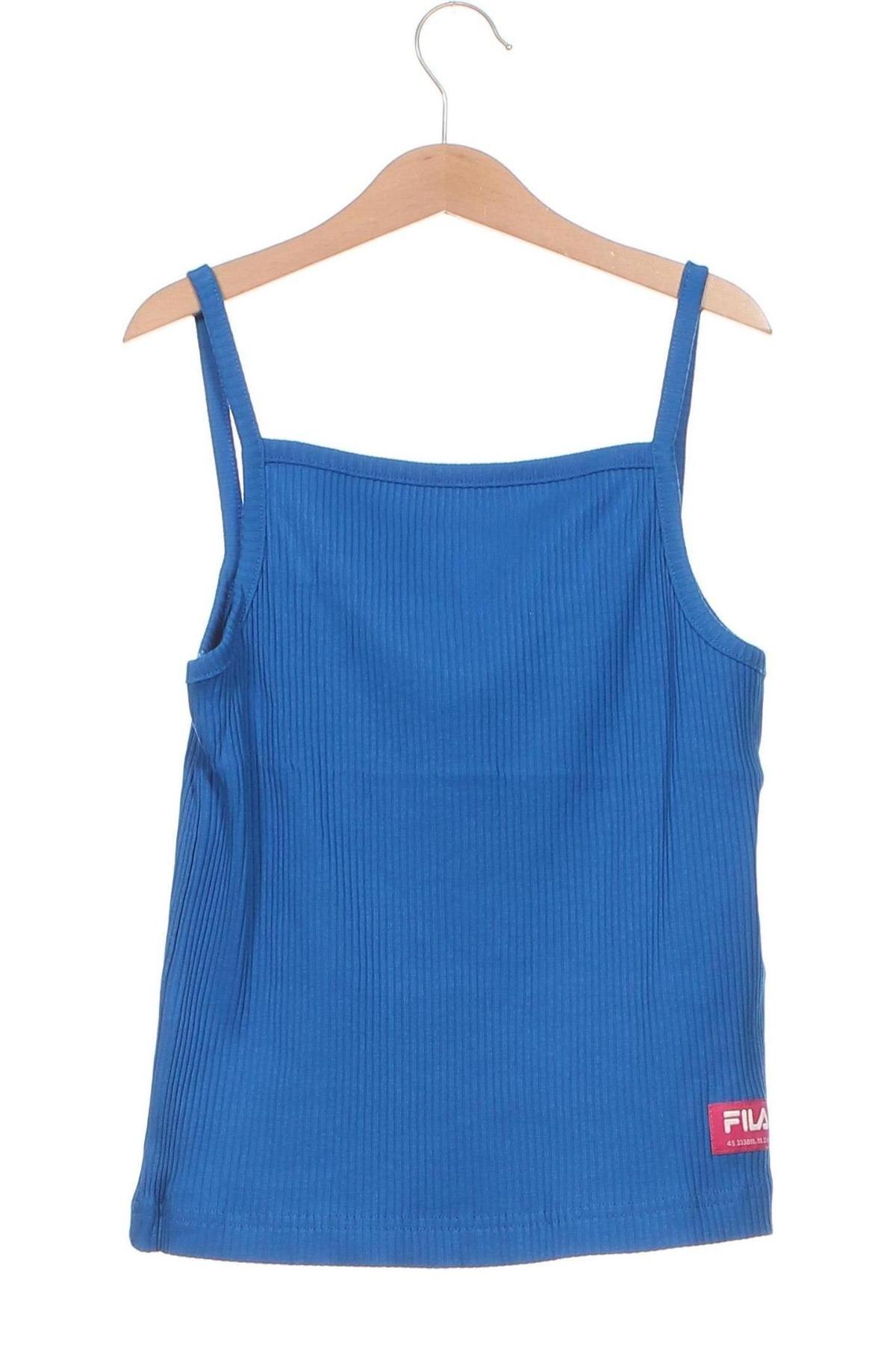 Μπλουζάκι αμάνικο παιδικό FILA, Μέγεθος 12-13y/ 158-164 εκ., Χρώμα Μπλέ, Τιμή 13,15 €