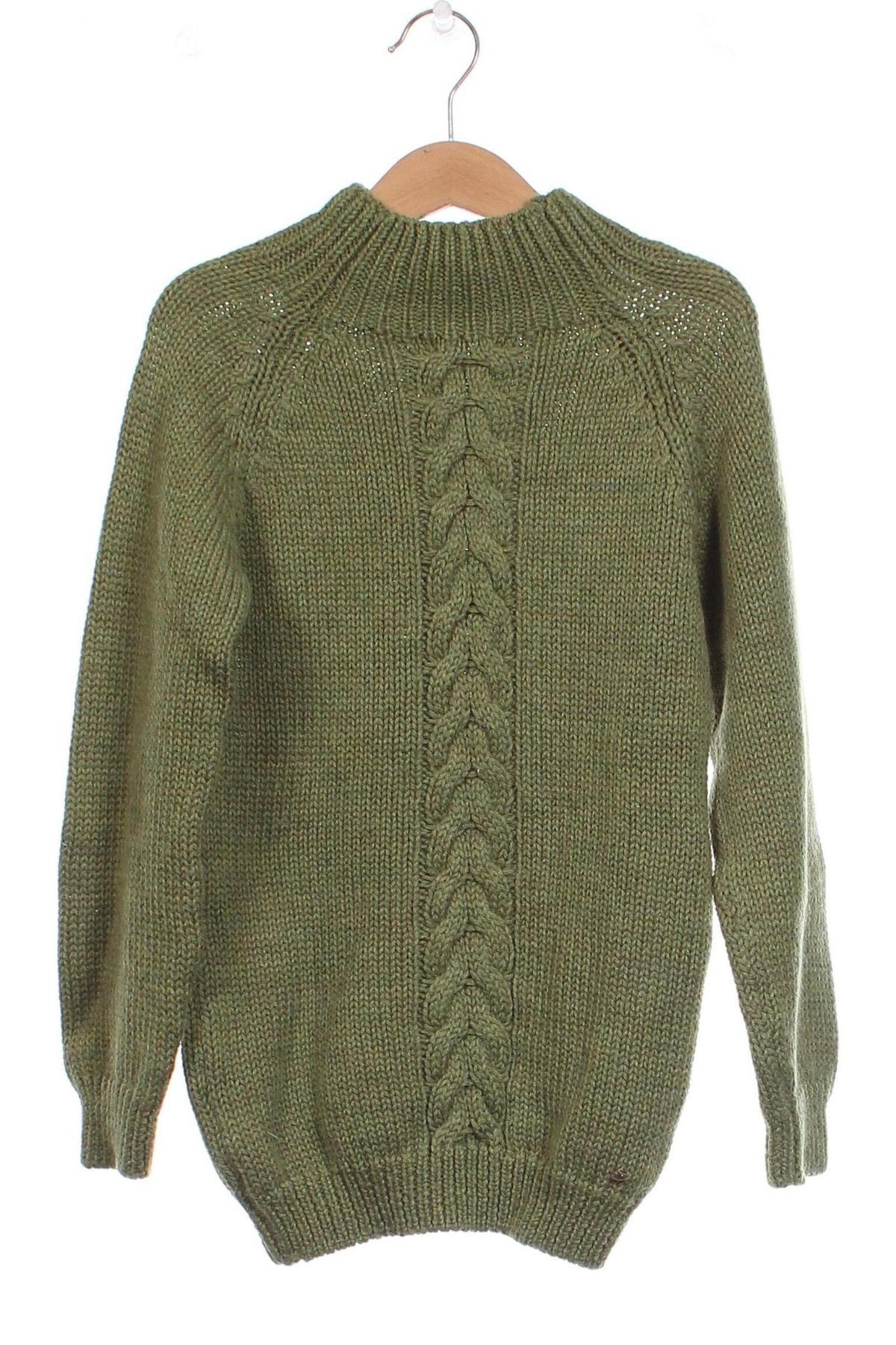 Παιδικό πουλόβερ Casilda y Jimena, Μέγεθος 6-7y/ 122-128 εκ., Χρώμα Πράσινο, Τιμή 51,96 €