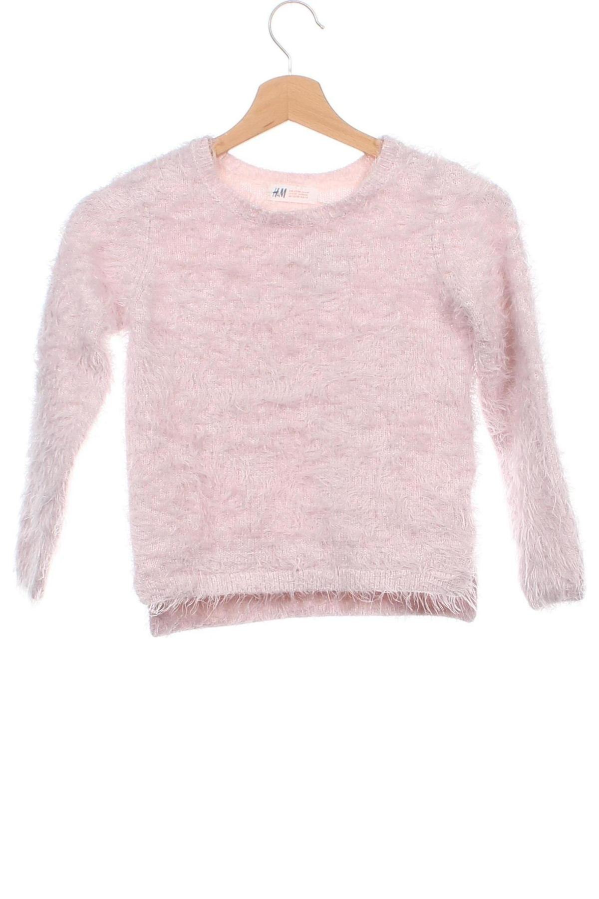 Detský sveter  H&M, Veľkosť 6-7y/ 122-128 cm, Farba Ružová, Cena  5,40 €