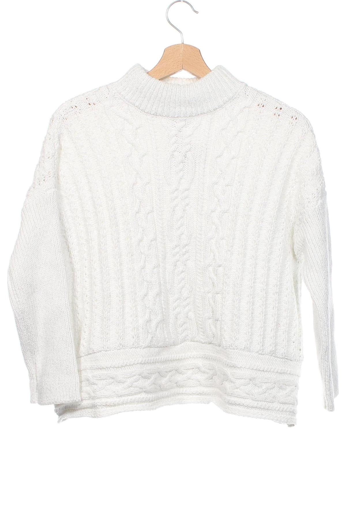 Детски пуловер Lulurain, Размер 11-12y/ 152-158 см, Цвят Бял, Цена 9,69 лв.