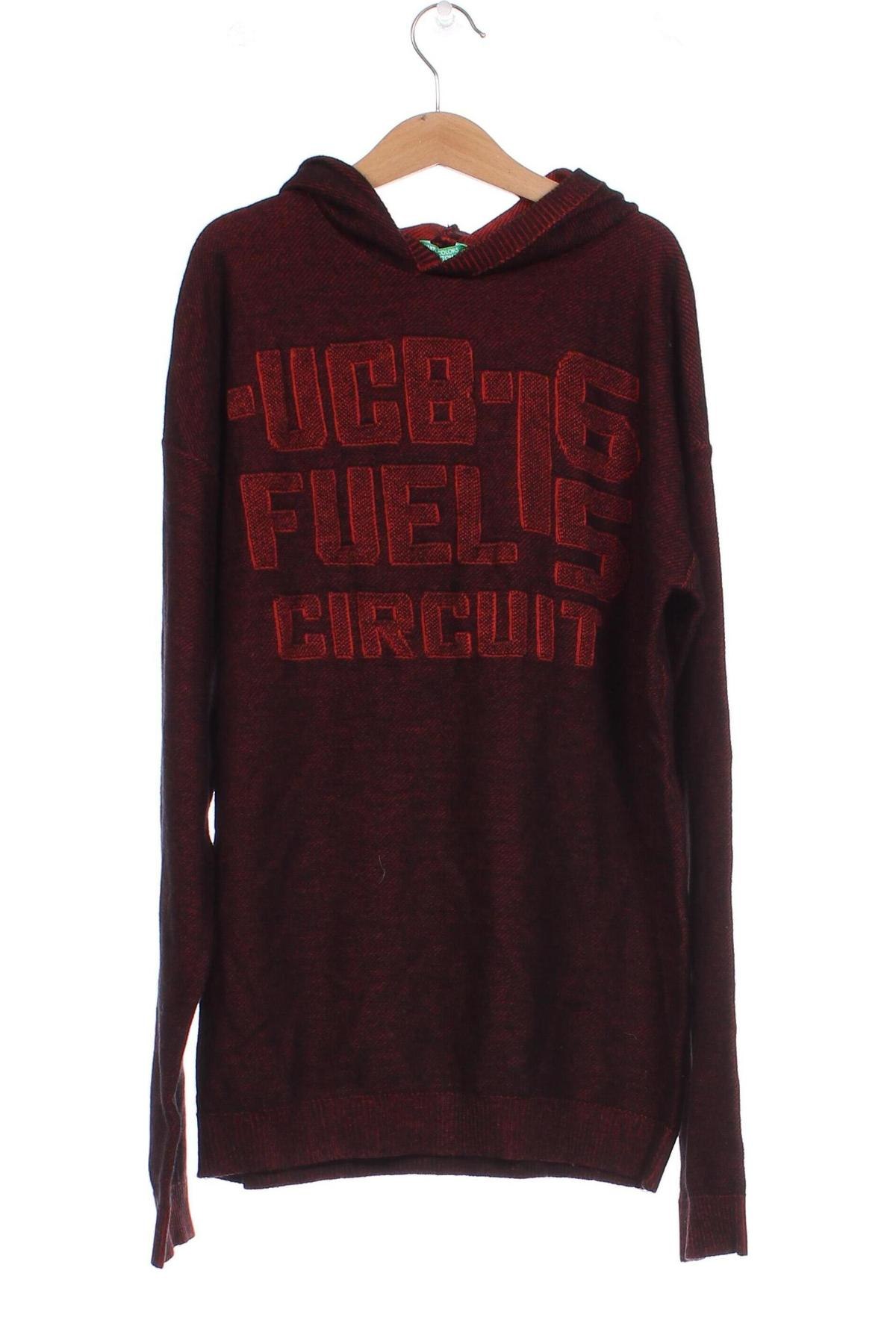 Kinderpullover United Colors Of Benetton, Größe 14-15y/ 168-170 cm, Farbe Rot, Preis € 8,42