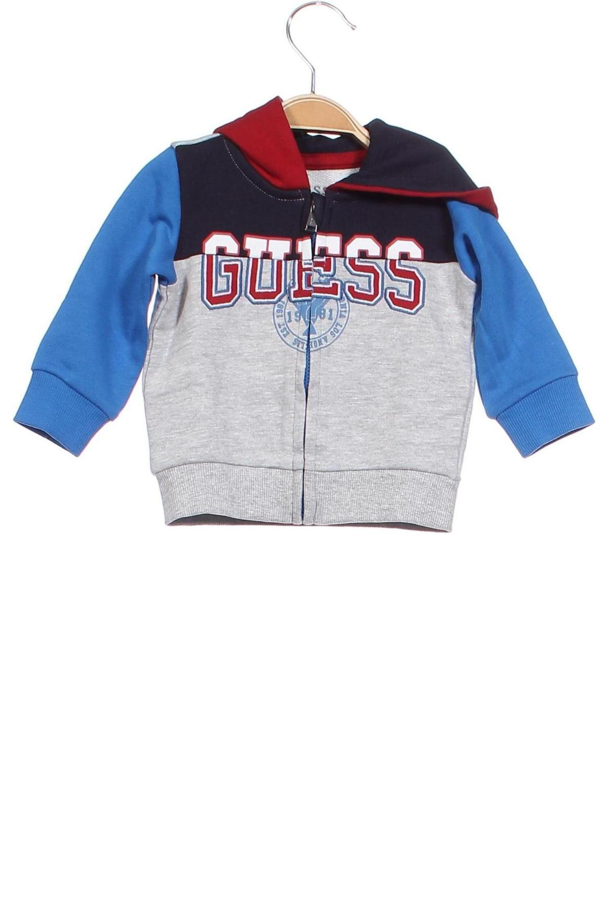 Детски суичър Guess, Размер 3-6m/ 62-68 см, Цвят Многоцветен, Цена 34,65 лв.