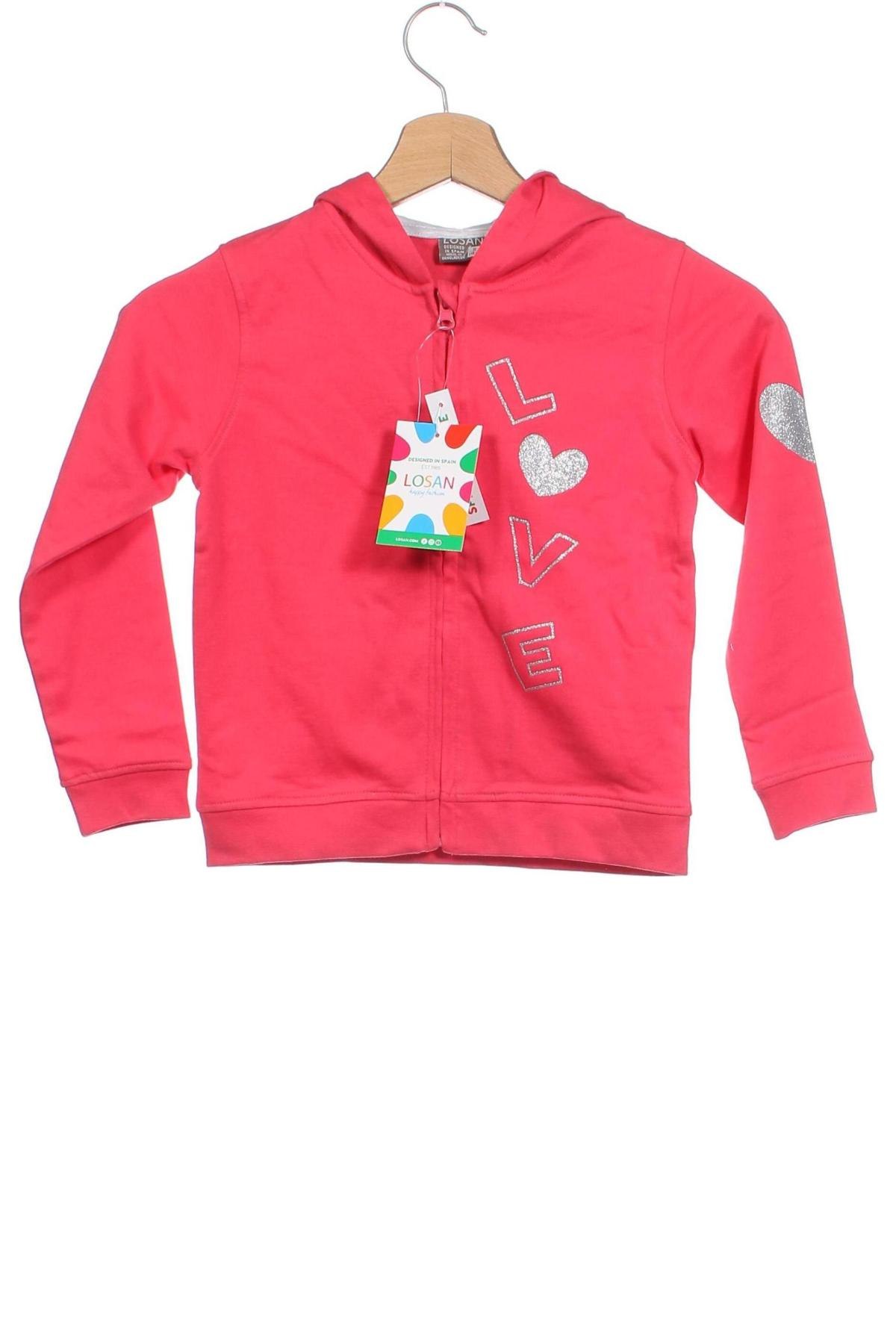 Kinder Sweatshirts Losan, Größe 4-5y/ 110-116 cm, Farbe Rosa, Preis € 10,82