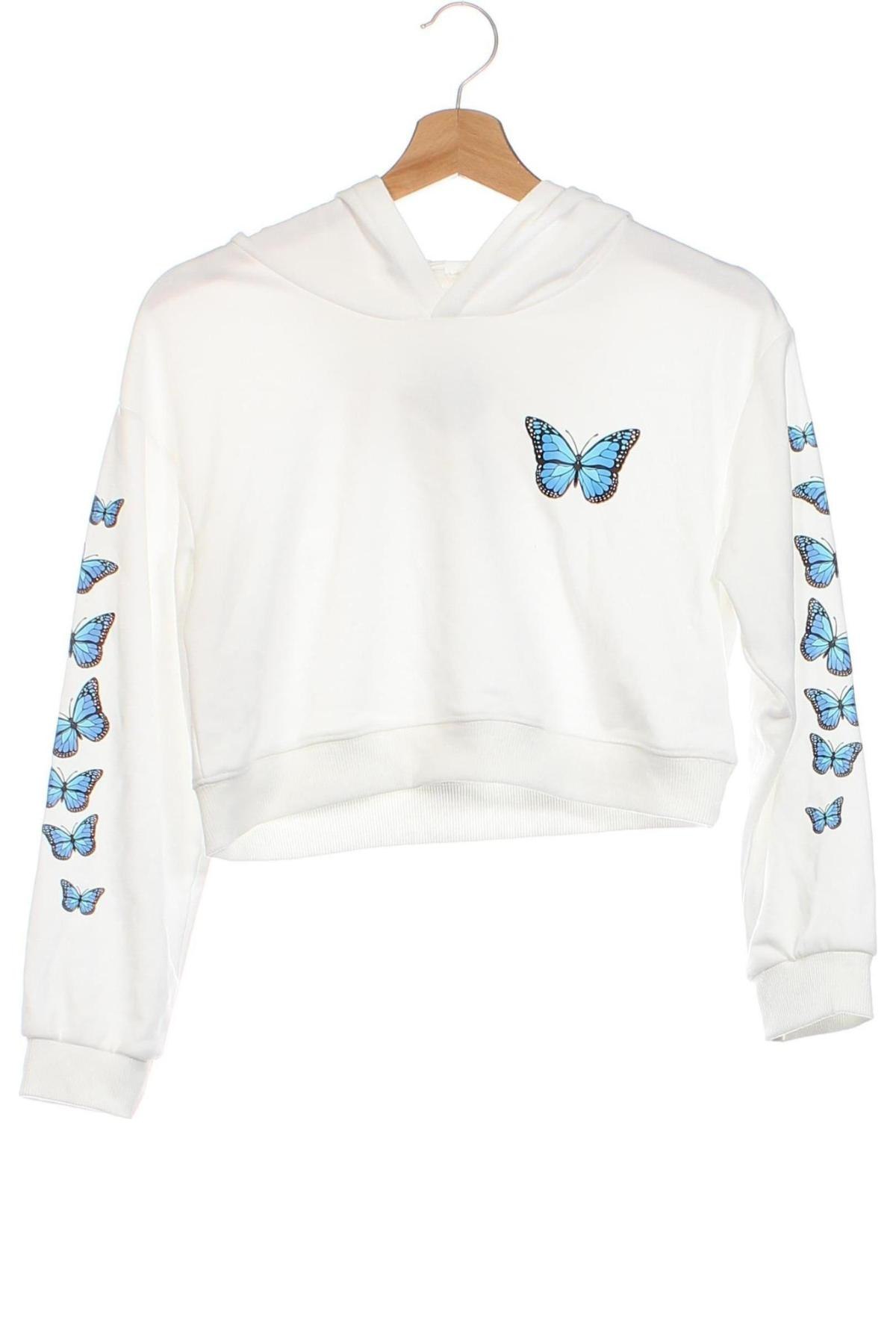 Kinder Sweatshirts SHEIN, Größe 12-13y/ 158-164 cm, Farbe Weiß, Preis 7,66 €