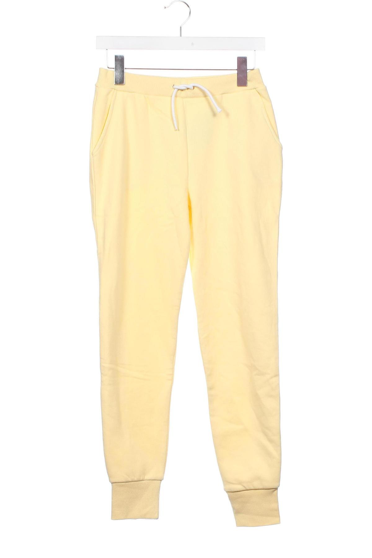 Pantaloni de trening, pentru copii Name It, Mărime 11-12y/ 152-158 cm, Culoare Galben, Preț 56,45 Lei