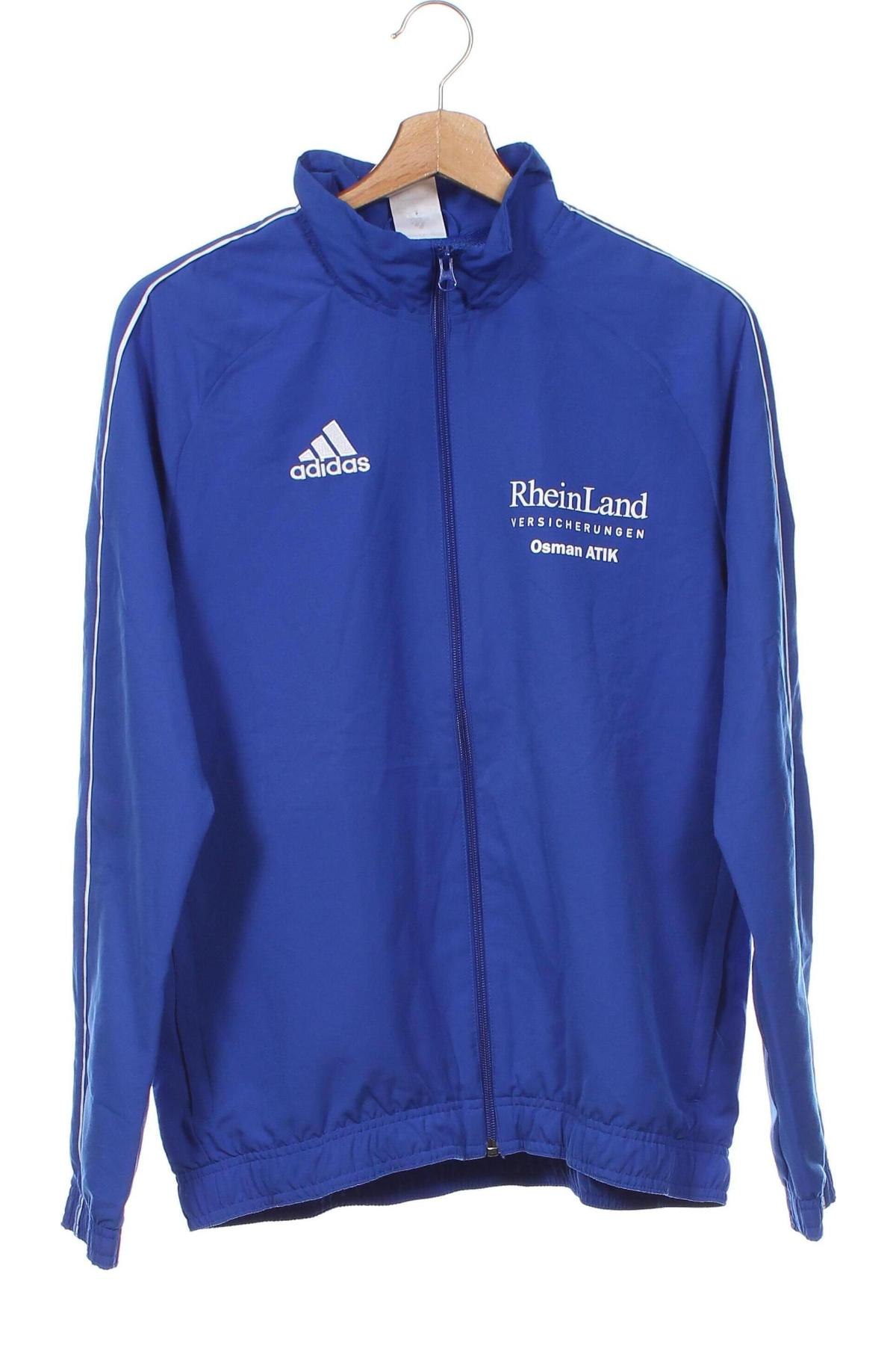 Παιδικό αθλητικό πάνω φόρμα Adidas, Μέγεθος 12-13y/ 158-164 εκ., Χρώμα Μπλέ, Τιμή 10,83 €