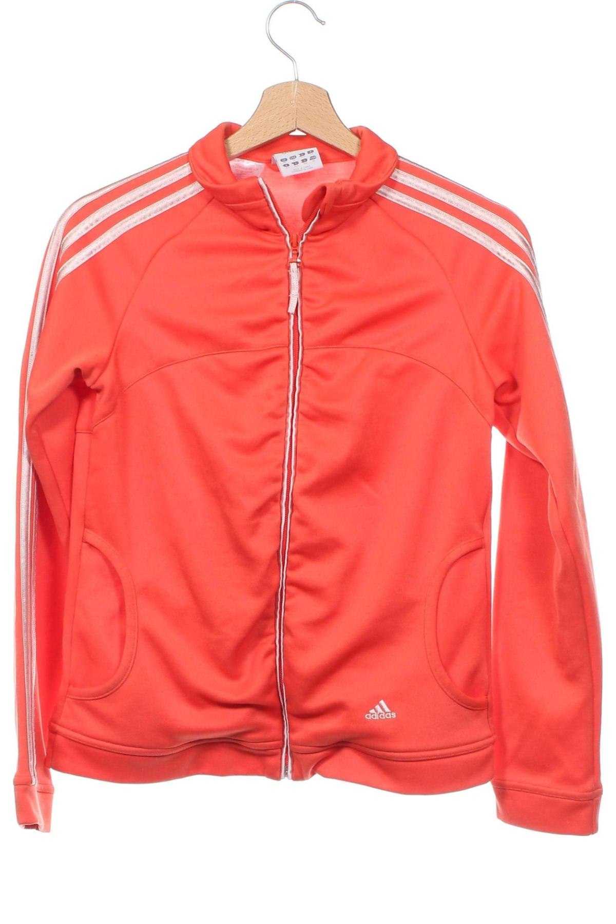 Dziecięca sportowa bluza Adidas, Rozmiar 13-14y/ 164-168 cm, Kolor Pomarańczowy, Cena 57,58 zł