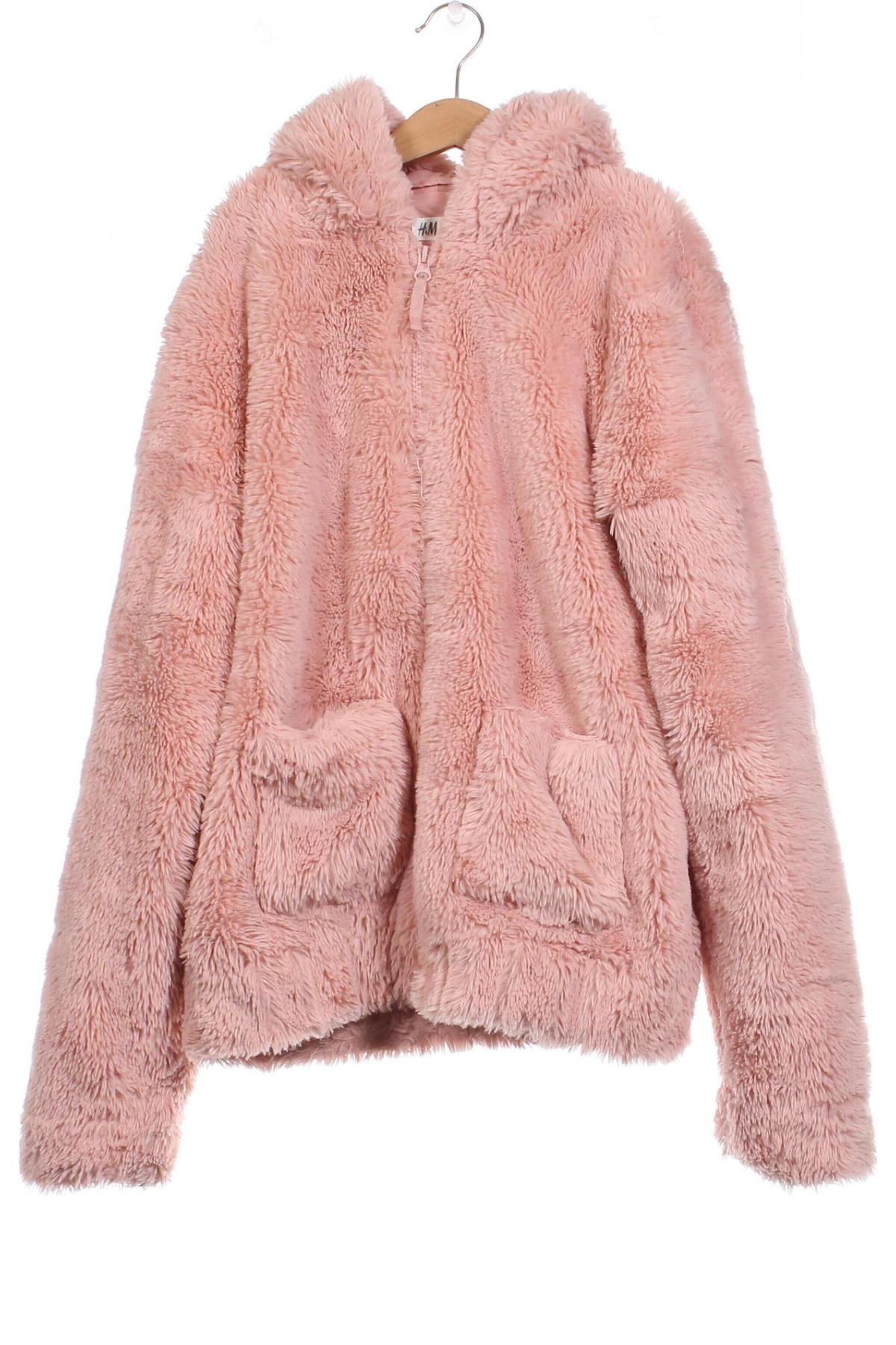 Detská bunda  H&M, Veľkosť 15-18y/ 170-176 cm, Farba Ružová, Cena  11,84 €