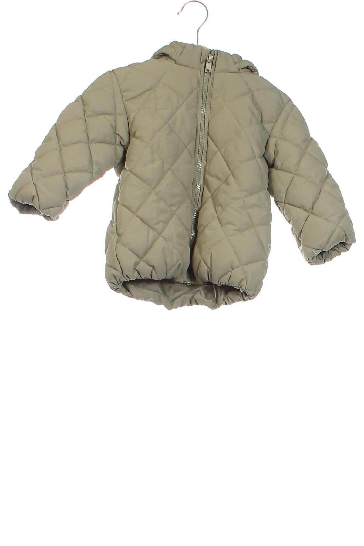 Dětská bunda  H&M, Velikost 9-12m/ 74-80 cm, Barva Zelená, Cena  400,00 Kč