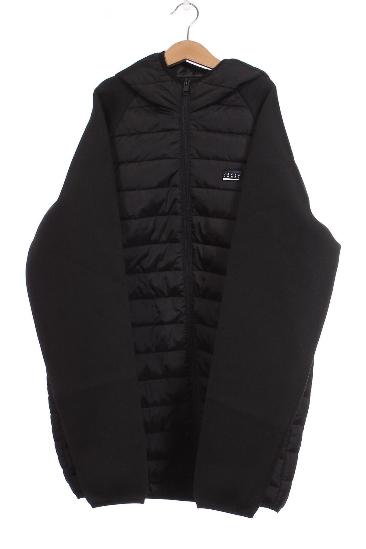 Kinderjacke Jack & Jones, Größe 15-18y/ 170-176 cm, Farbe Schwarz, Preis € 24,74