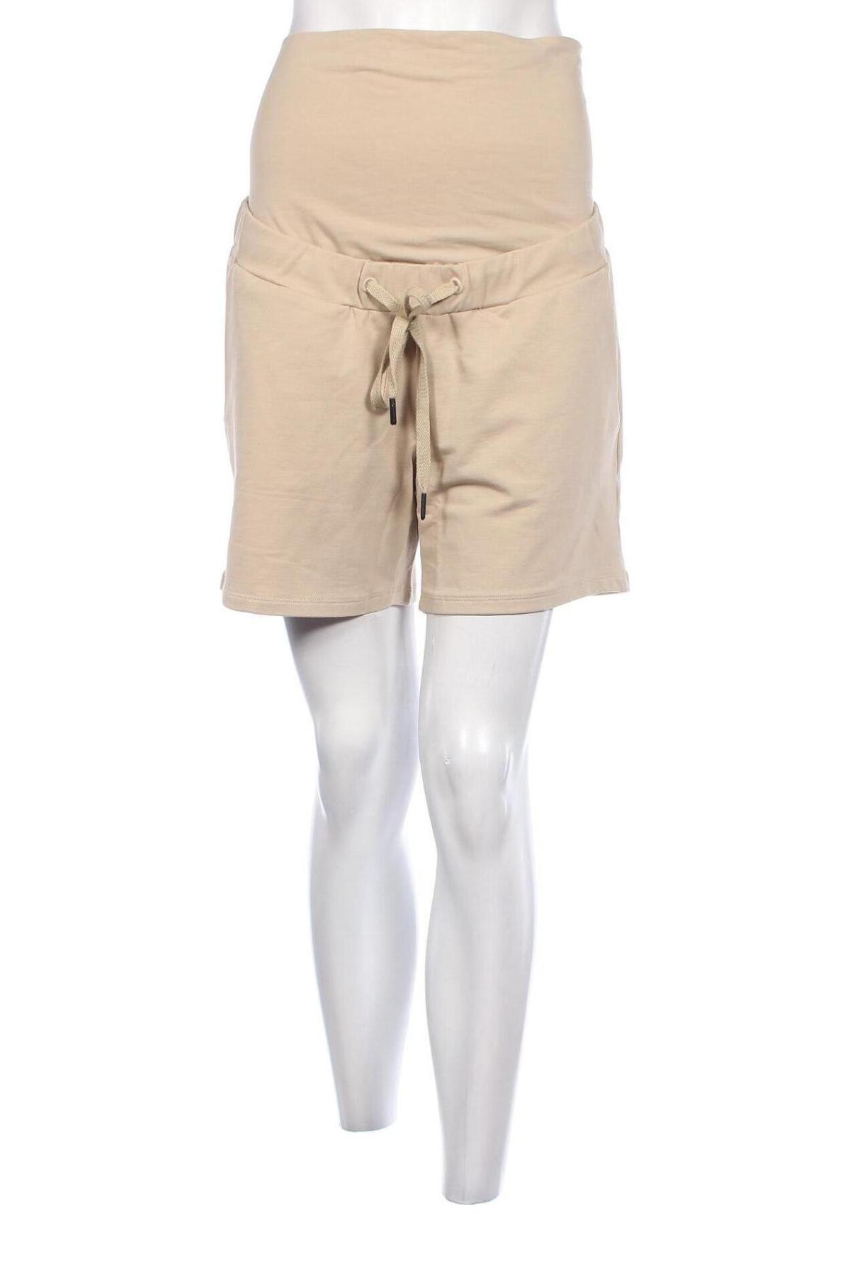 Γυναικείο κοντό παντελόνι εγκυμοσύνης Noppies, Μέγεθος M, Χρώμα  Μπέζ, Τιμή 17,86 €