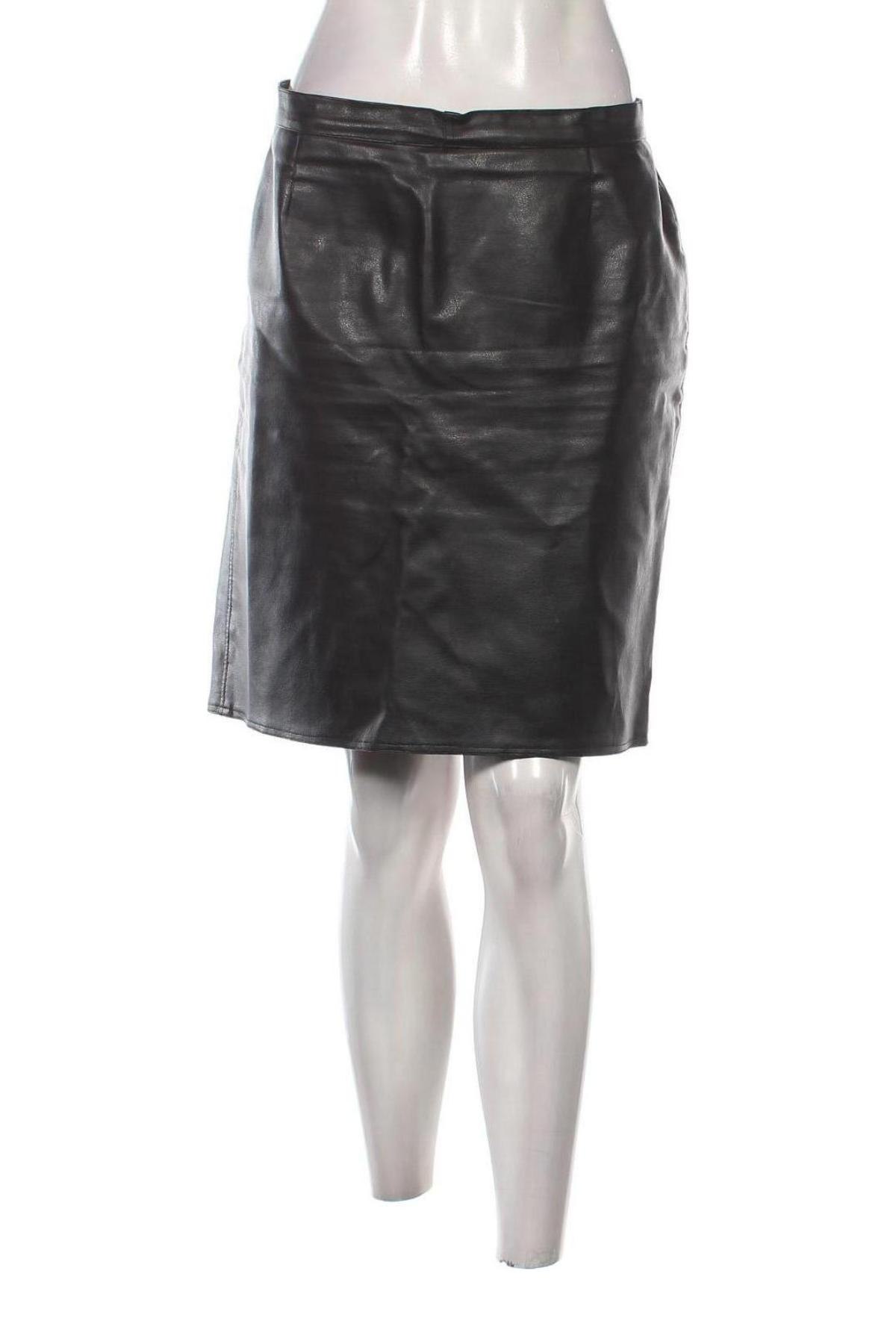 Kožená sukňa , Veľkosť XL, Farba Čierna, Cena  18,40 €