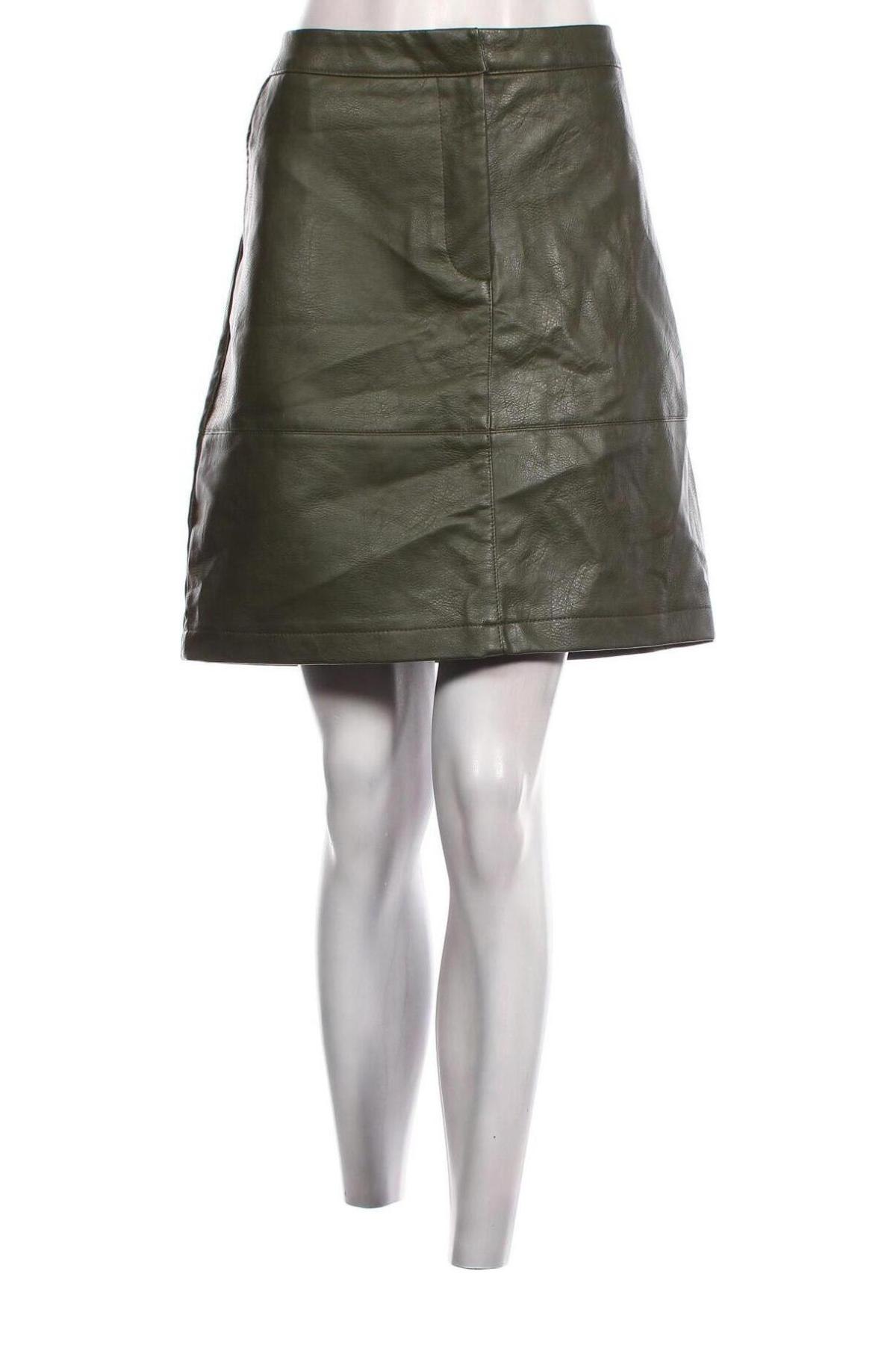 Δερμάτινη φούστα Gina Benotti, Μέγεθος L, Χρώμα Πράσινο, Τιμή 5,29 €
