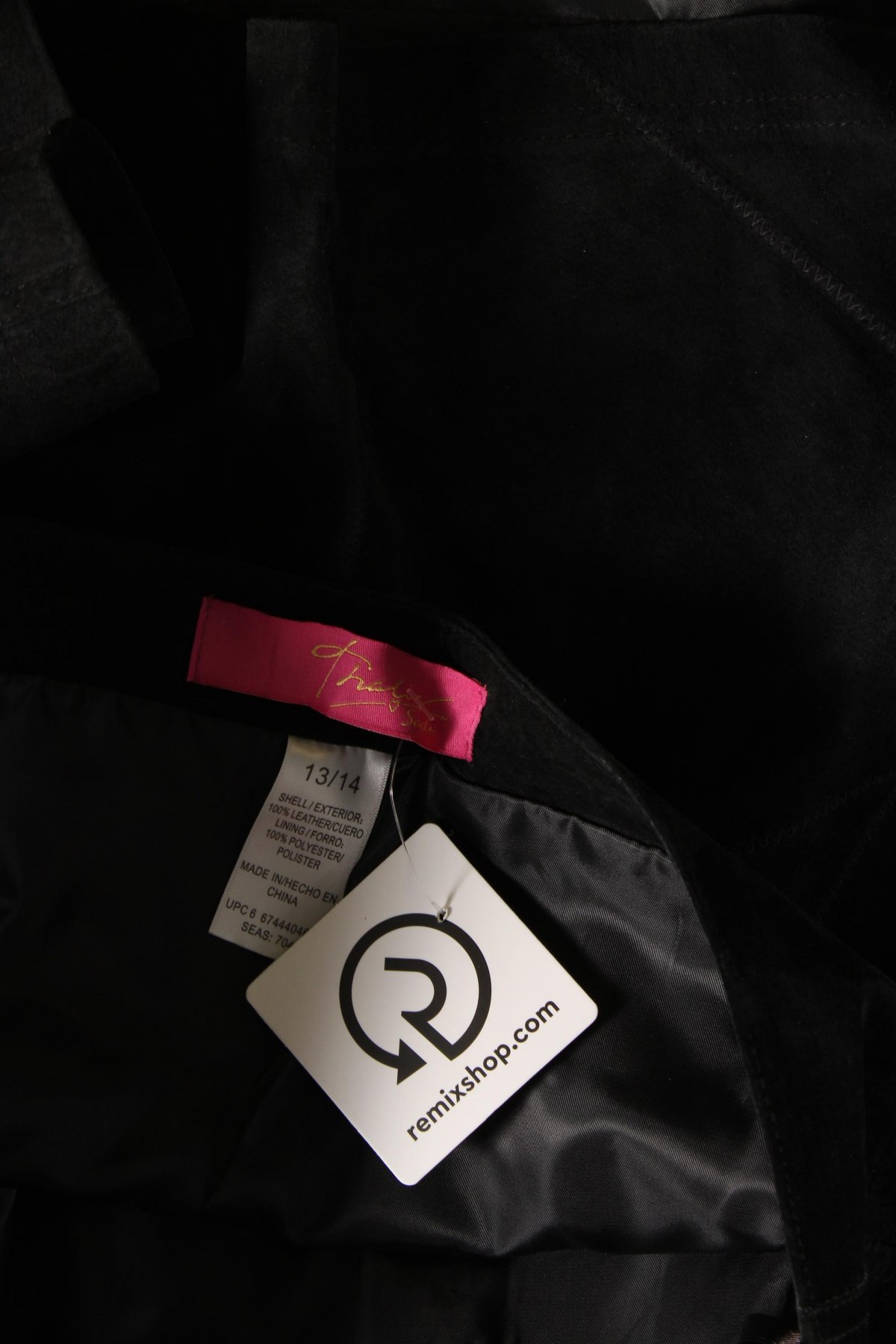 Kožená sukně  Thalia Sodi, Velikost XL, Barva Černá, Cena  577,00 Kč