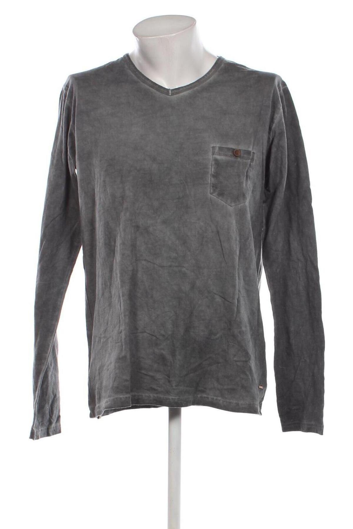 Ανδρική μπλούζα ! Solid, Μέγεθος XL, Χρώμα Γκρί, Τιμή 9,19 €