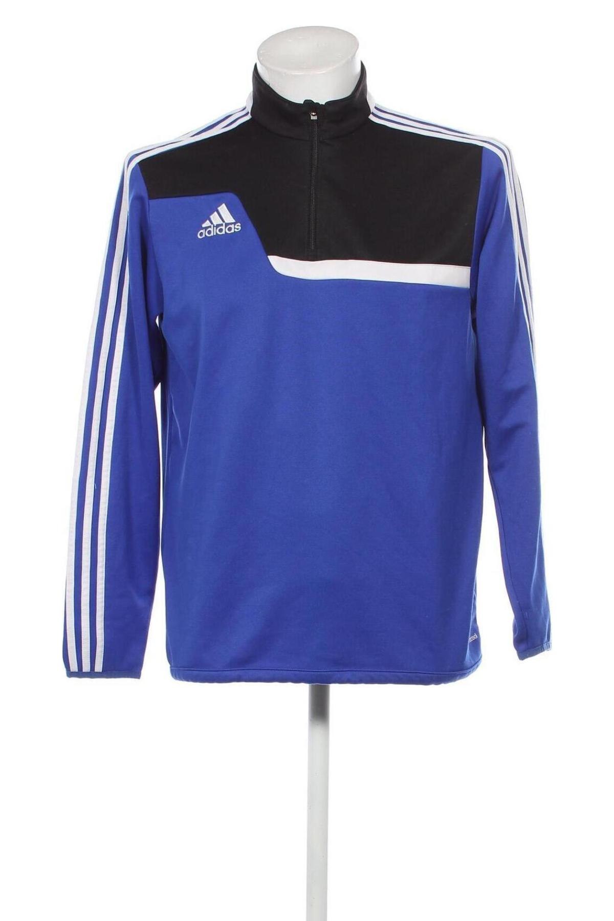 Herren Shirt Adidas, Größe L, Farbe Blau, Preis 23,66 €