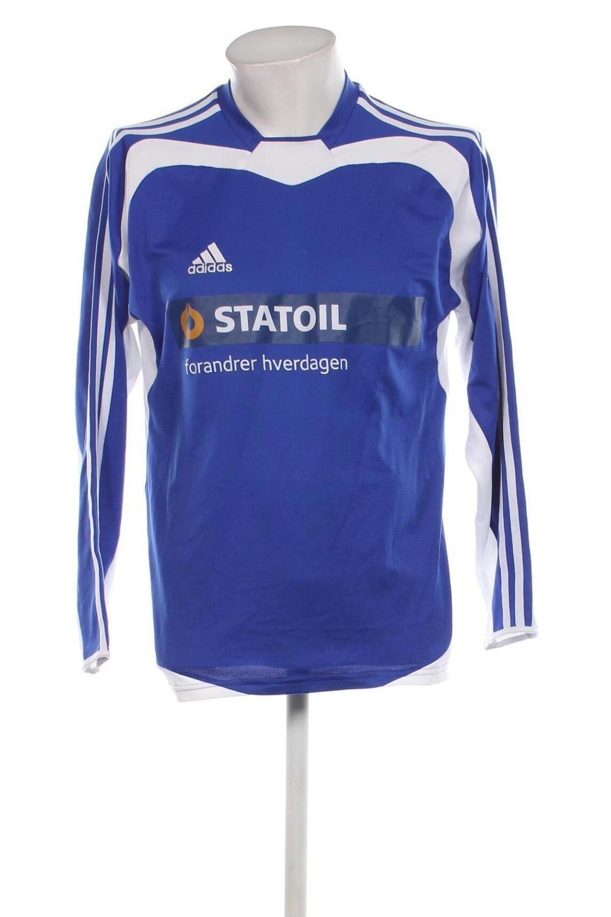 Ανδρική μπλούζα Adidas, Μέγεθος M, Χρώμα Μπλέ, Τιμή 19,98 €