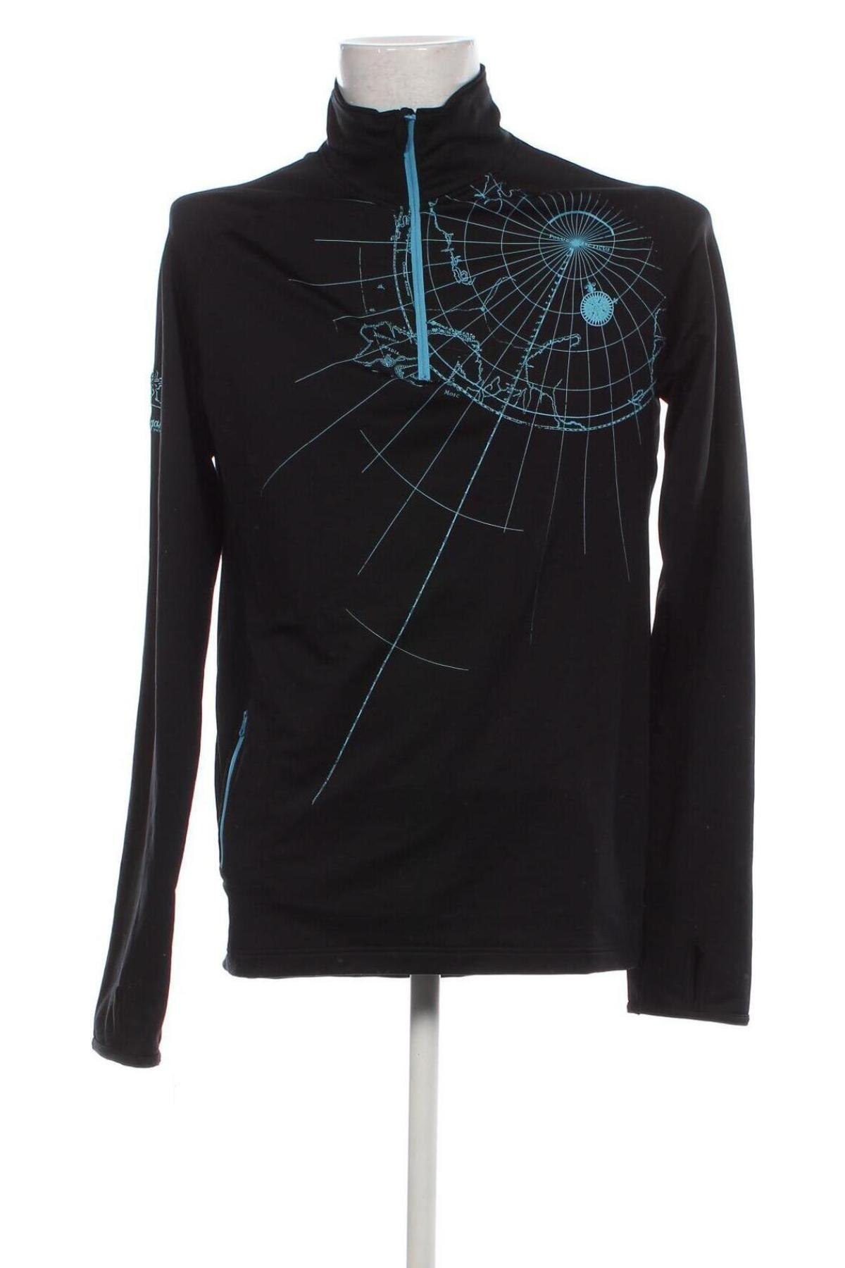 Мъжка блуза Bergans of Norway, Размер XL, Цвят Черен, Цена 45,60 лв.