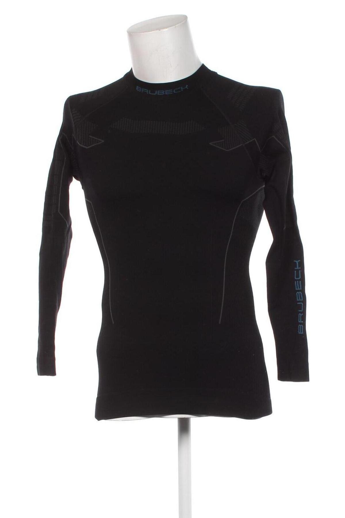 Ανδρική μπλούζα Brubeck, Μέγεθος M, Χρώμα Μαύρο, Τιμή 17,00 €