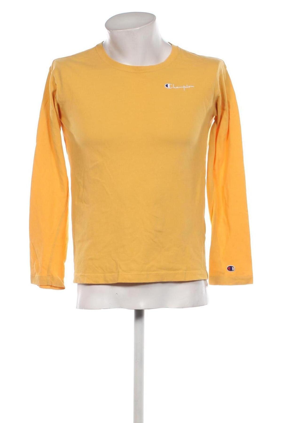 Ανδρική μπλούζα Champion, Μέγεθος XS, Χρώμα Κίτρινο, Τιμή 6,18 €