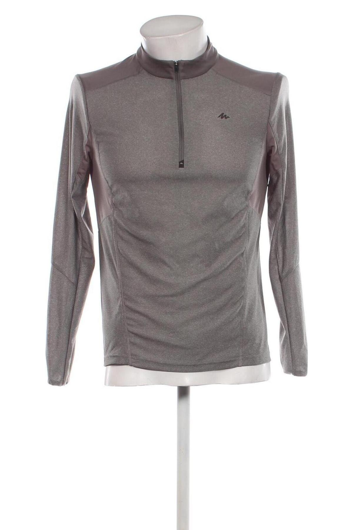 Мъжка блуза Decathlon, Размер M, Цвят Сив, Цена 9,20 лв.