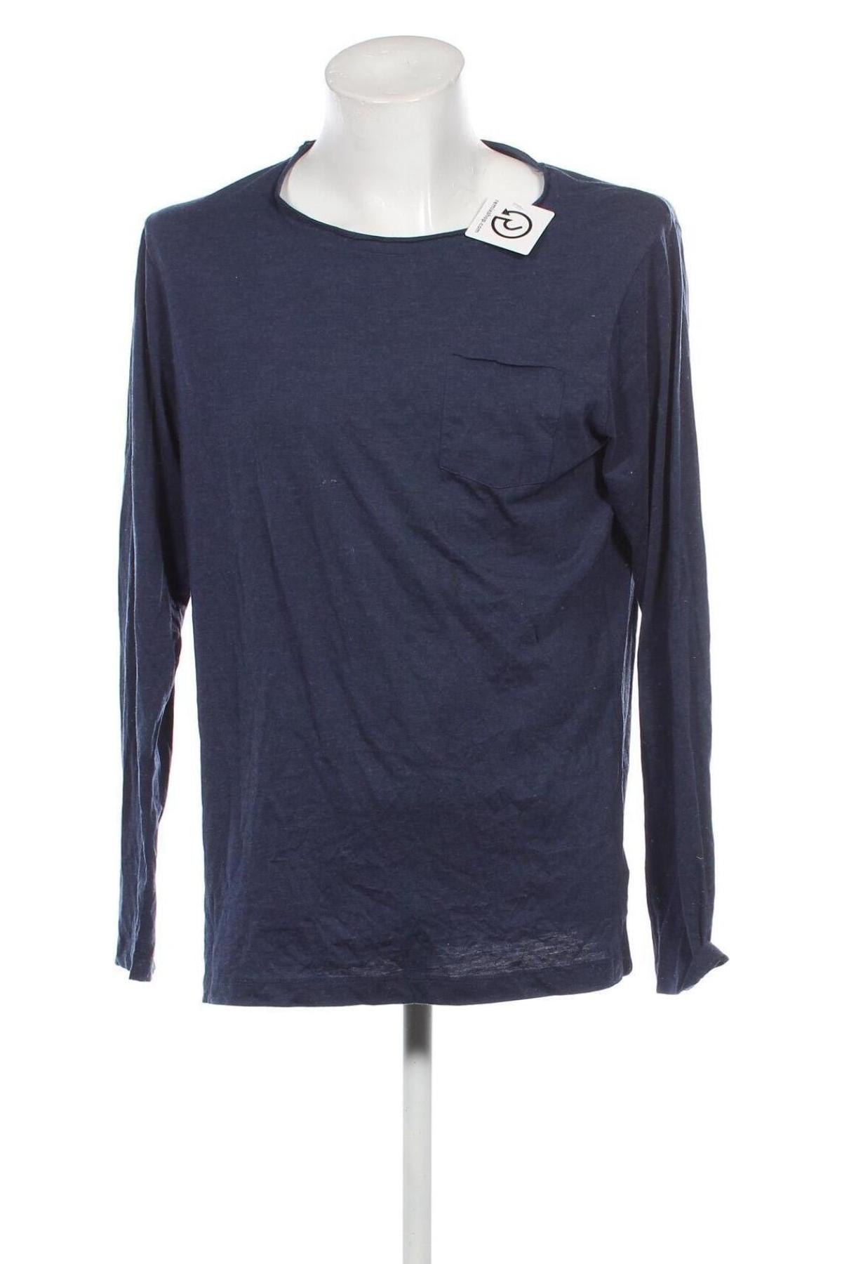 Мъжка блуза Dressmann, Размер XL, Цвят Син, Цена 13,50 лв.
