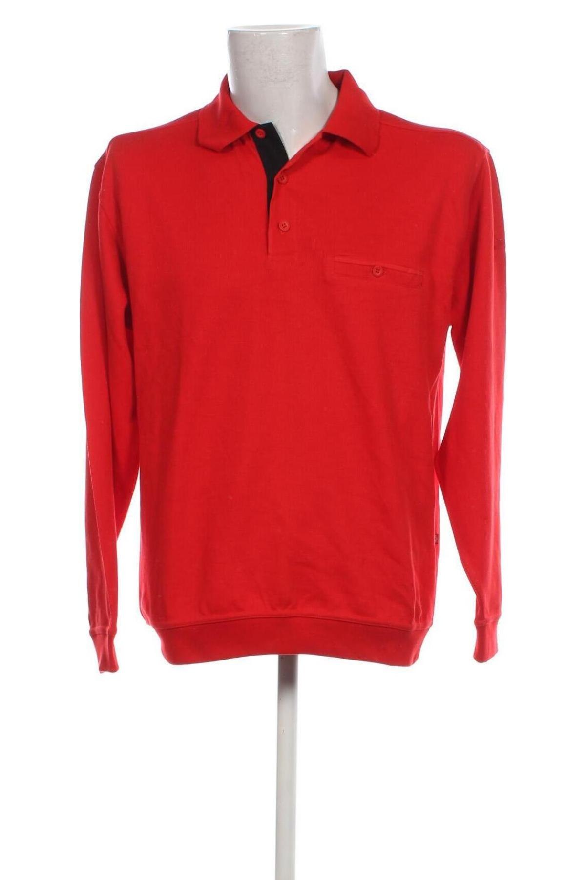 Ανδρική μπλούζα Greystone, Μέγεθος M, Χρώμα Κόκκινο, Τιμή 6,46 €