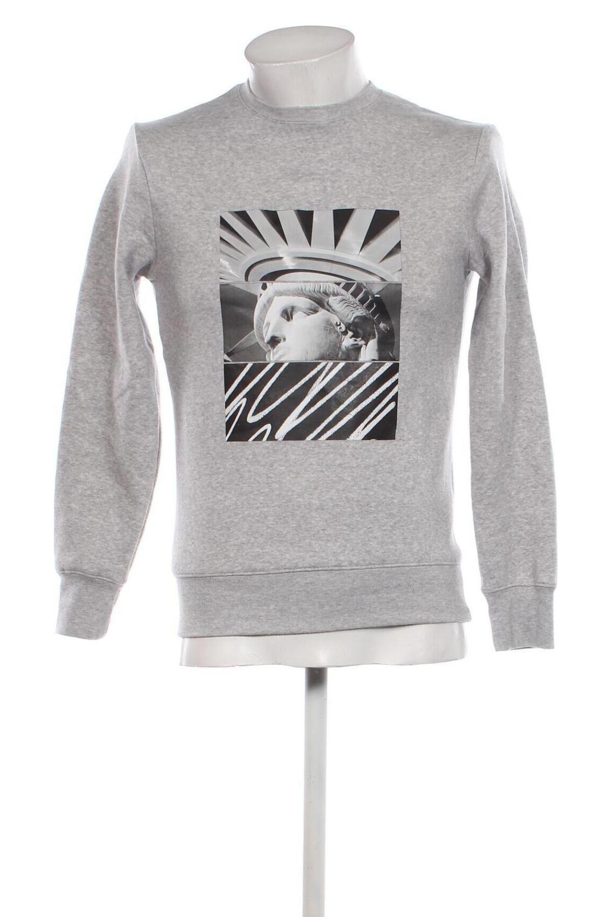 Herren Shirt H&M, Größe XS, Farbe Grau, Preis 5,77 €