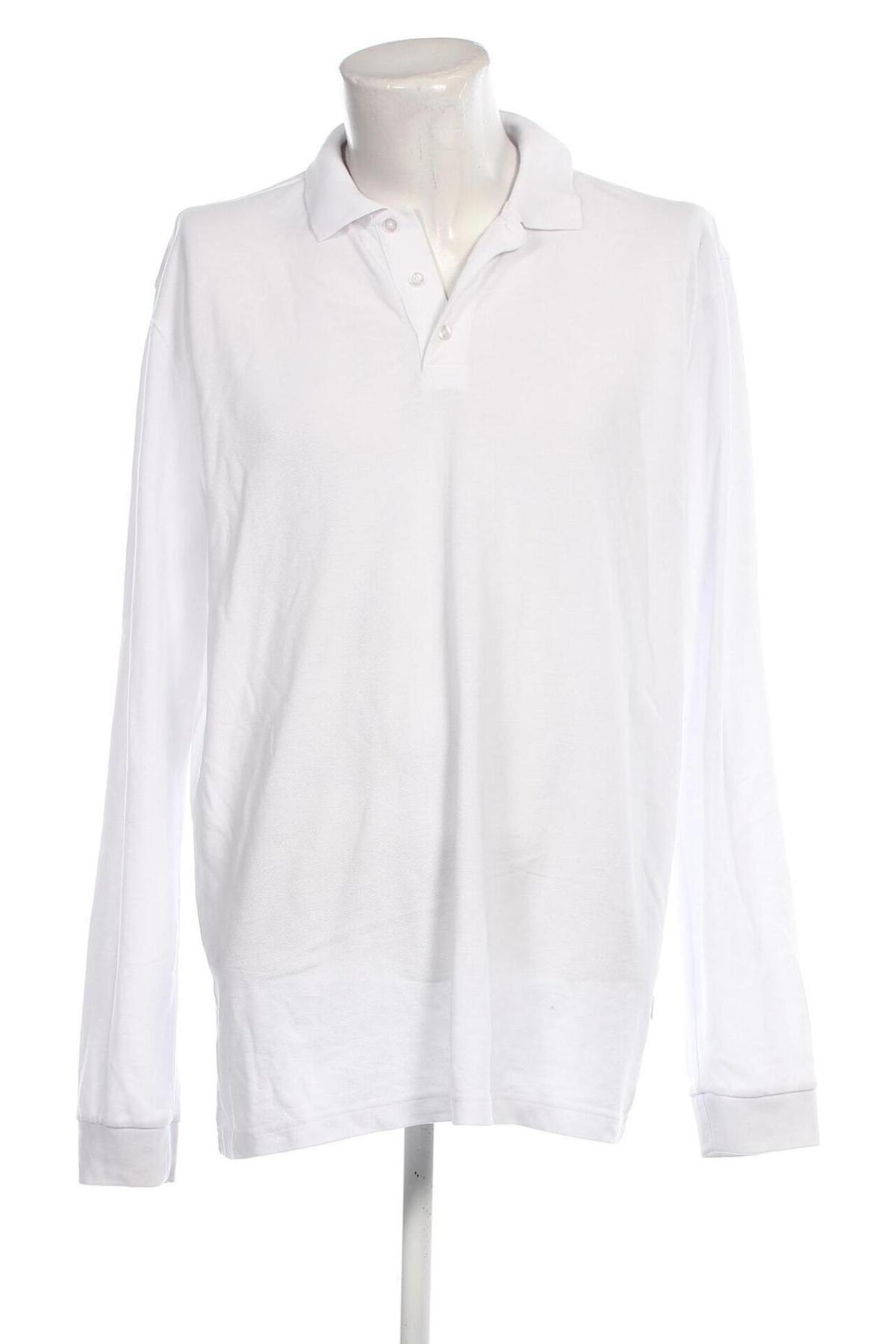 Ανδρική μπλούζα Hakro, Μέγεθος XXL, Χρώμα Λευκό, Τιμή 6,46 €