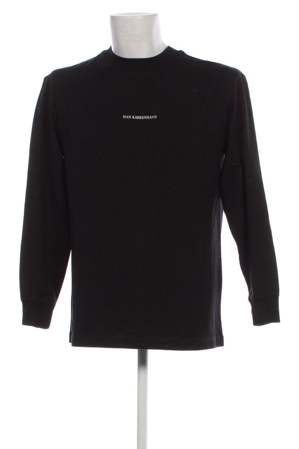 Ανδρική μπλούζα Han Kjobenhavn, Μέγεθος S, Χρώμα Μαύρο, Τιμή 37,63 €