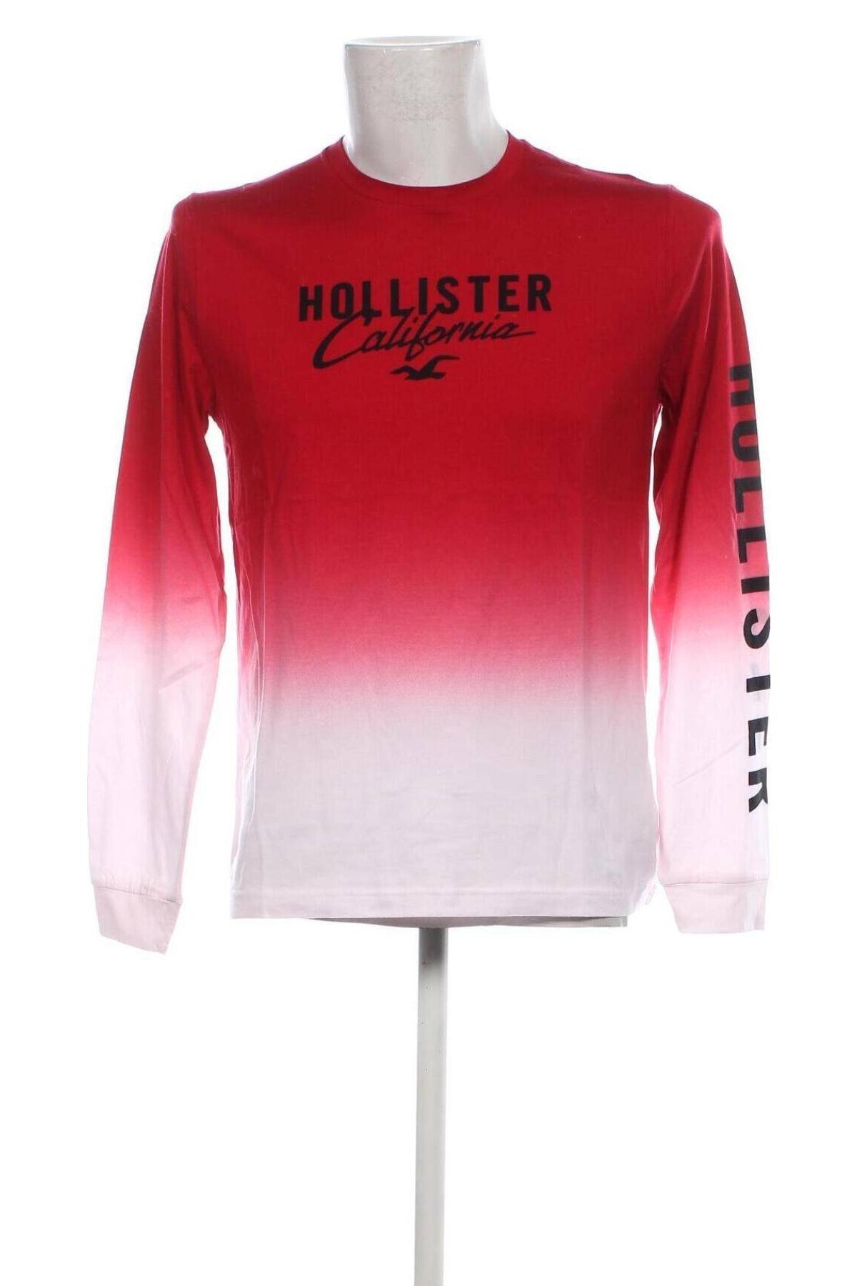 Herren Shirt Hollister, Größe M, Farbe Rot, Preis 31,96 €