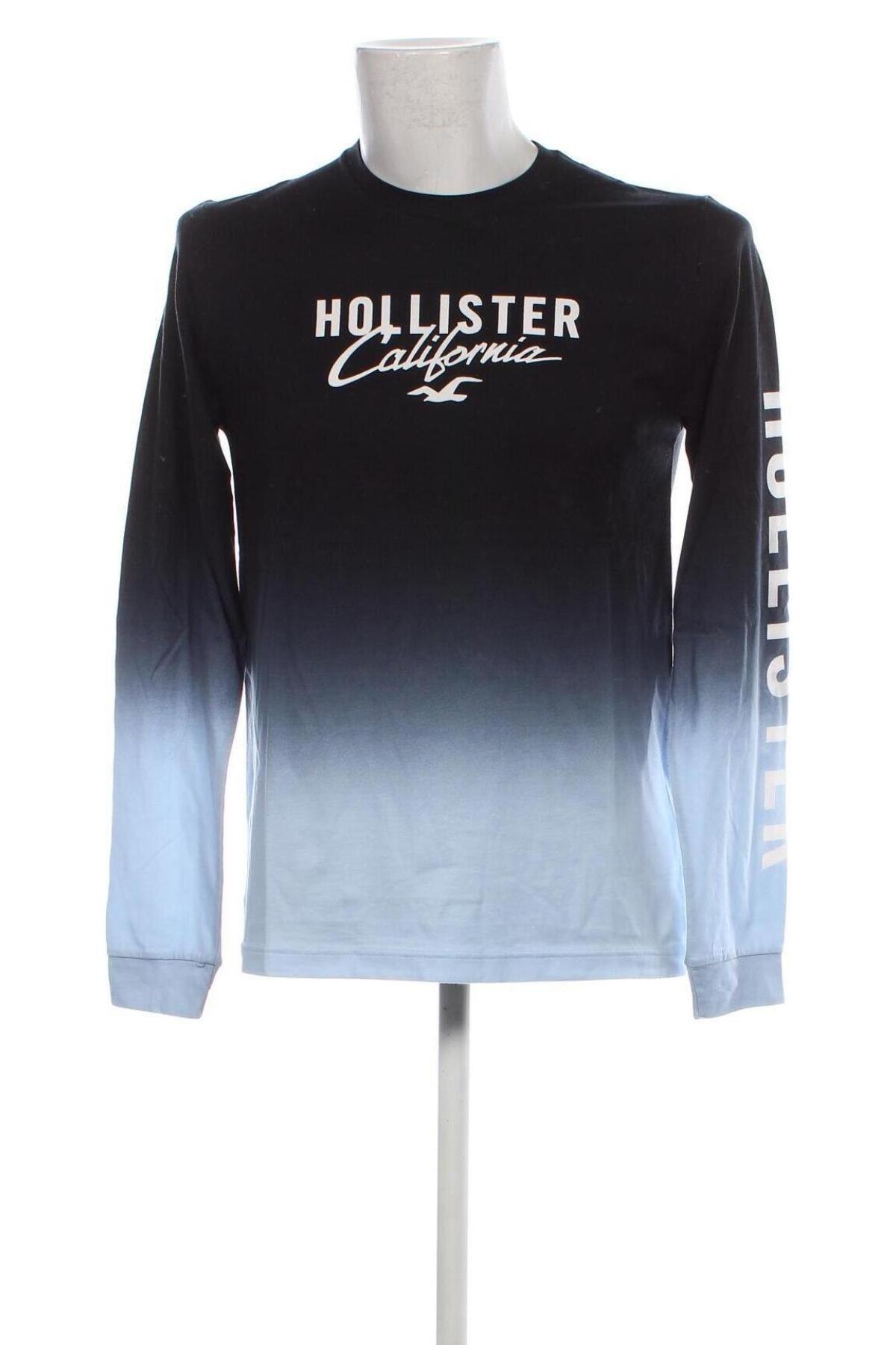 Herren Shirt Hollister, Größe M, Farbe Blau, Preis € 14,38