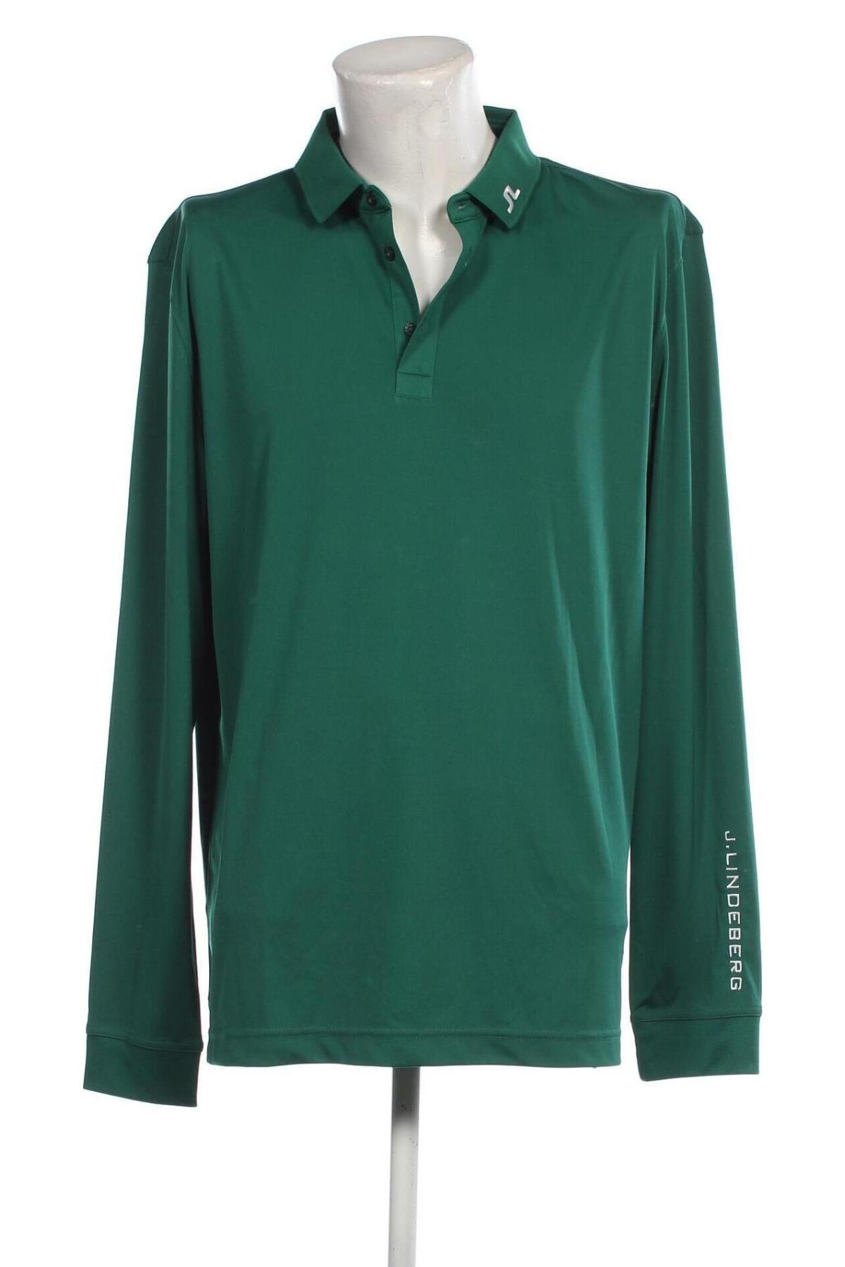 Ανδρική μπλούζα J.Lindeberg, Μέγεθος XXL, Χρώμα Πράσινο, Τιμή 29,69 €