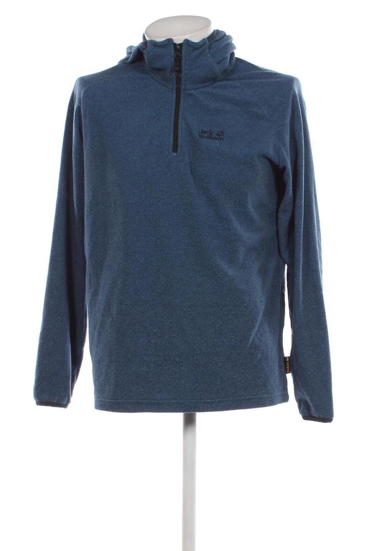 Ανδρική μπλούζα Jack Wolfskin, Μέγεθος L, Χρώμα Μπλέ, Τιμή 25,00 €