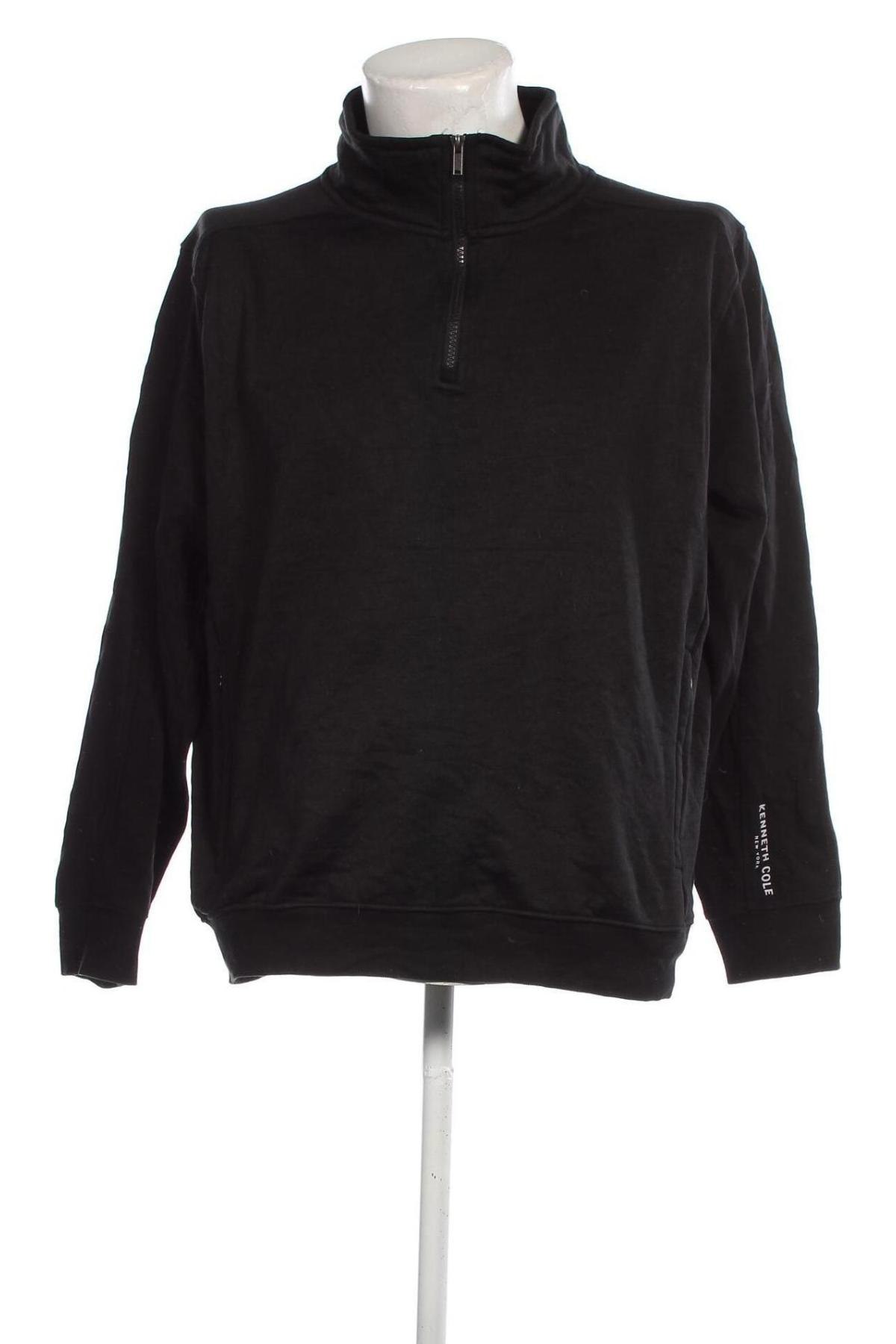 Ανδρική μπλούζα Kenneth Cole, Μέγεθος XL, Χρώμα Μαύρο, Τιμή 10,02 €