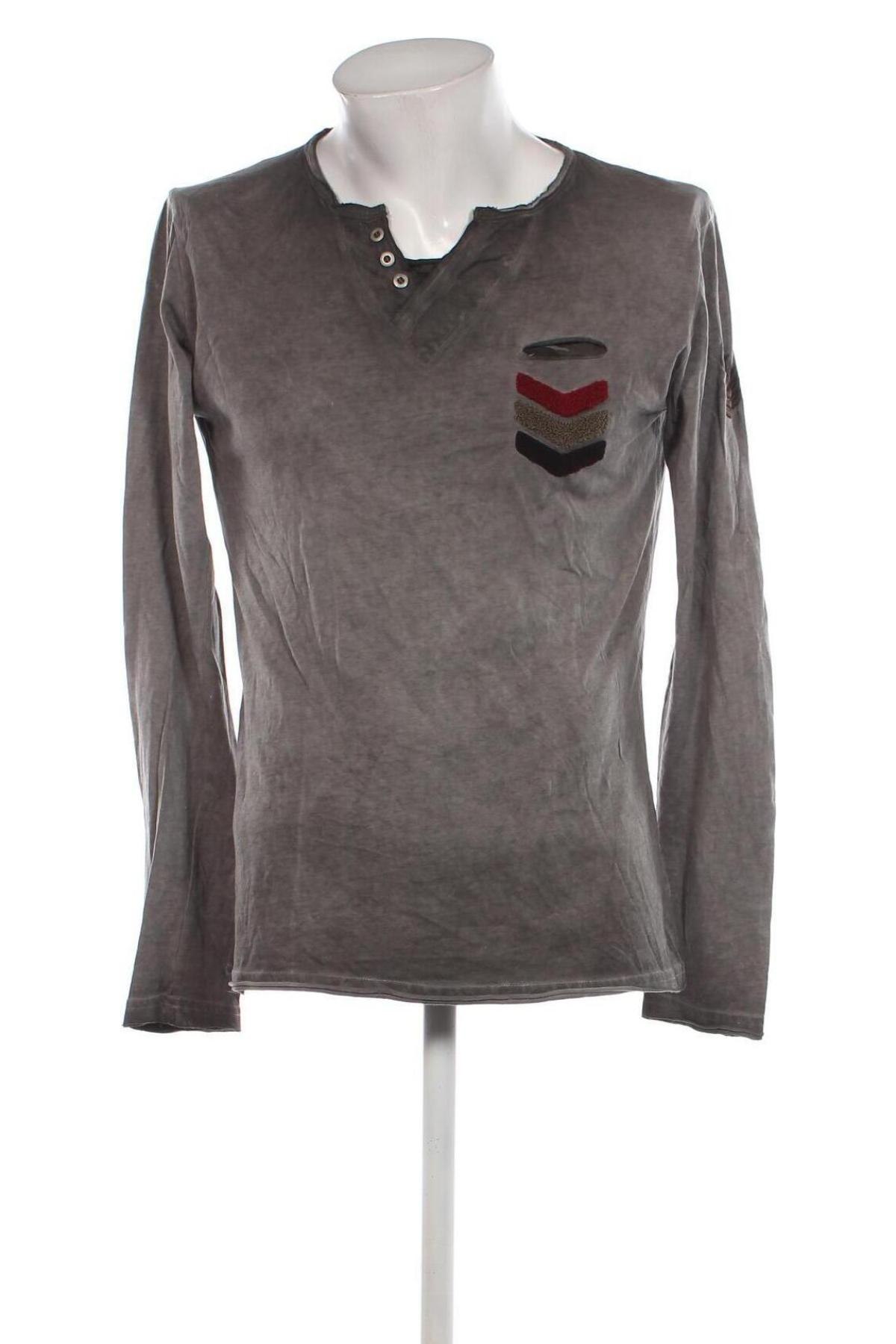 Herren Shirt Key Largo, Größe L, Farbe Grau, Preis 11,27 €