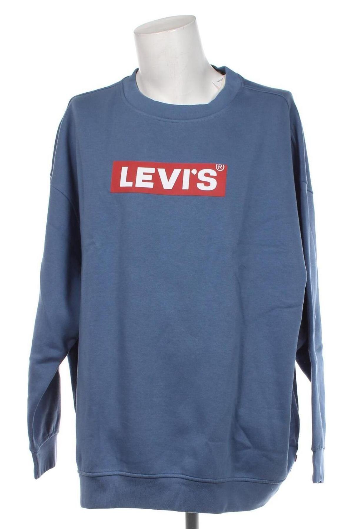 Bluză de bărbați Levi's, Mărime 4XL, Culoare Albastru, Preț 355,26 Lei