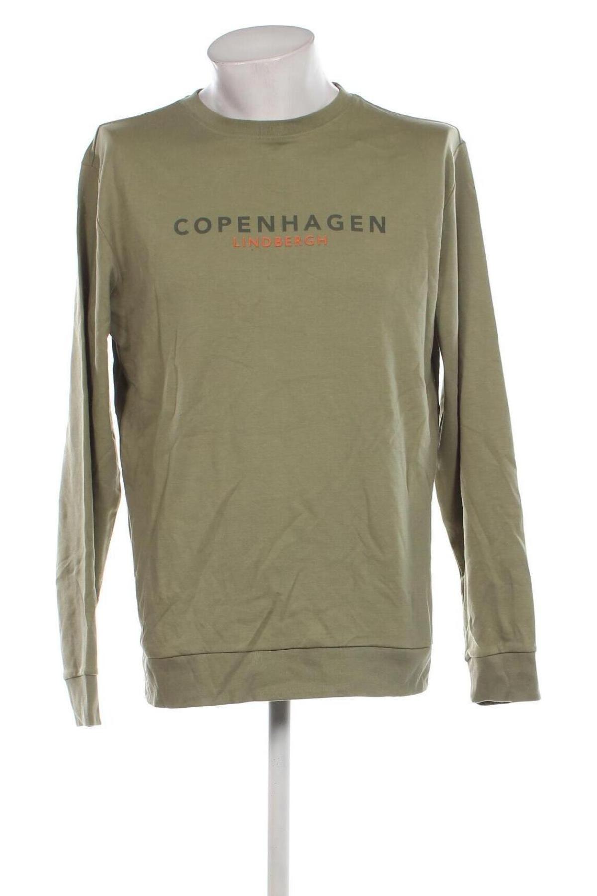 Herren Shirt Lindbergh, Größe L, Farbe Grün, Preis 33,40 €