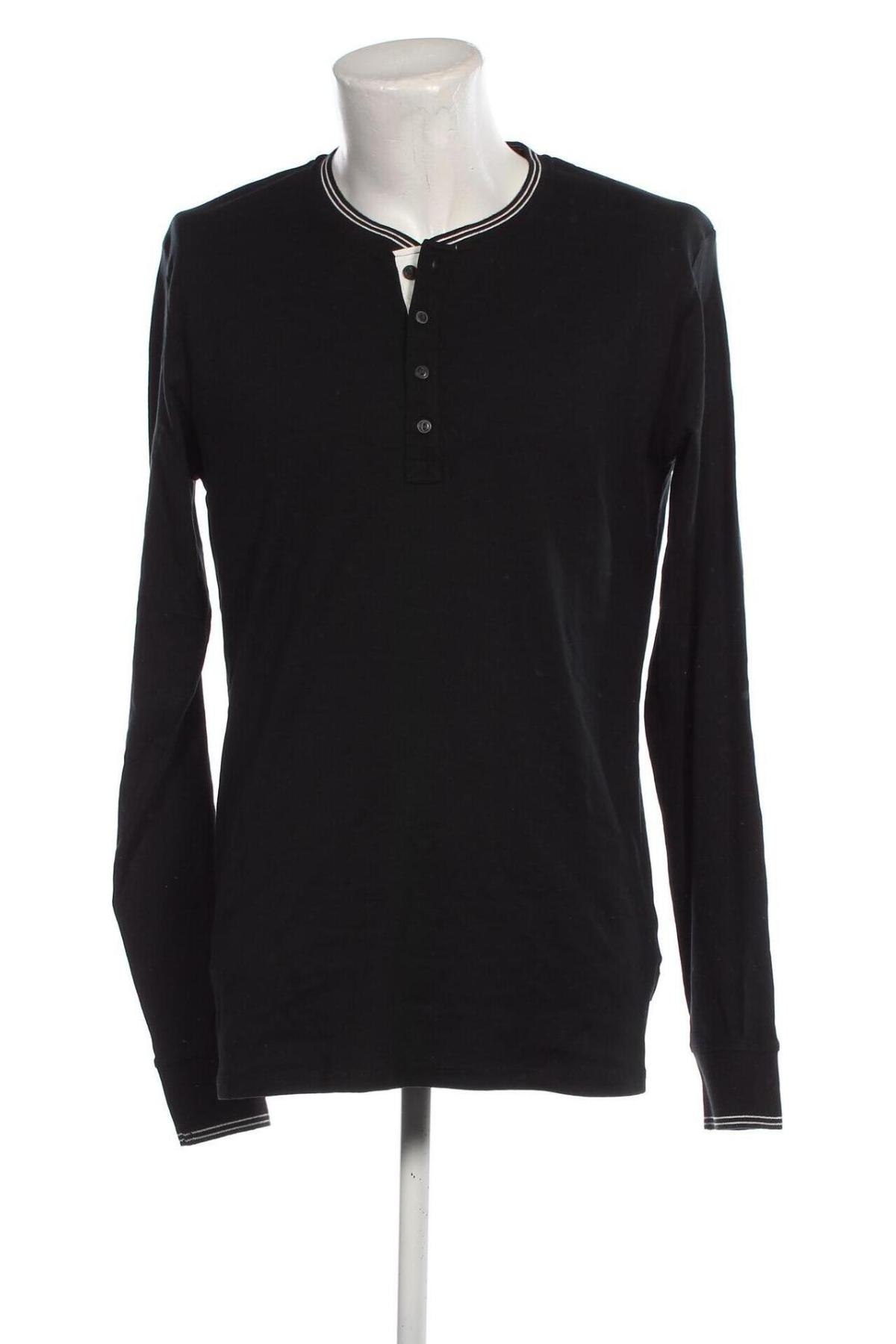 Мъжка блуза Lindbergh, Размер XXL, Цвят Черен, Цена 48,00 лв.