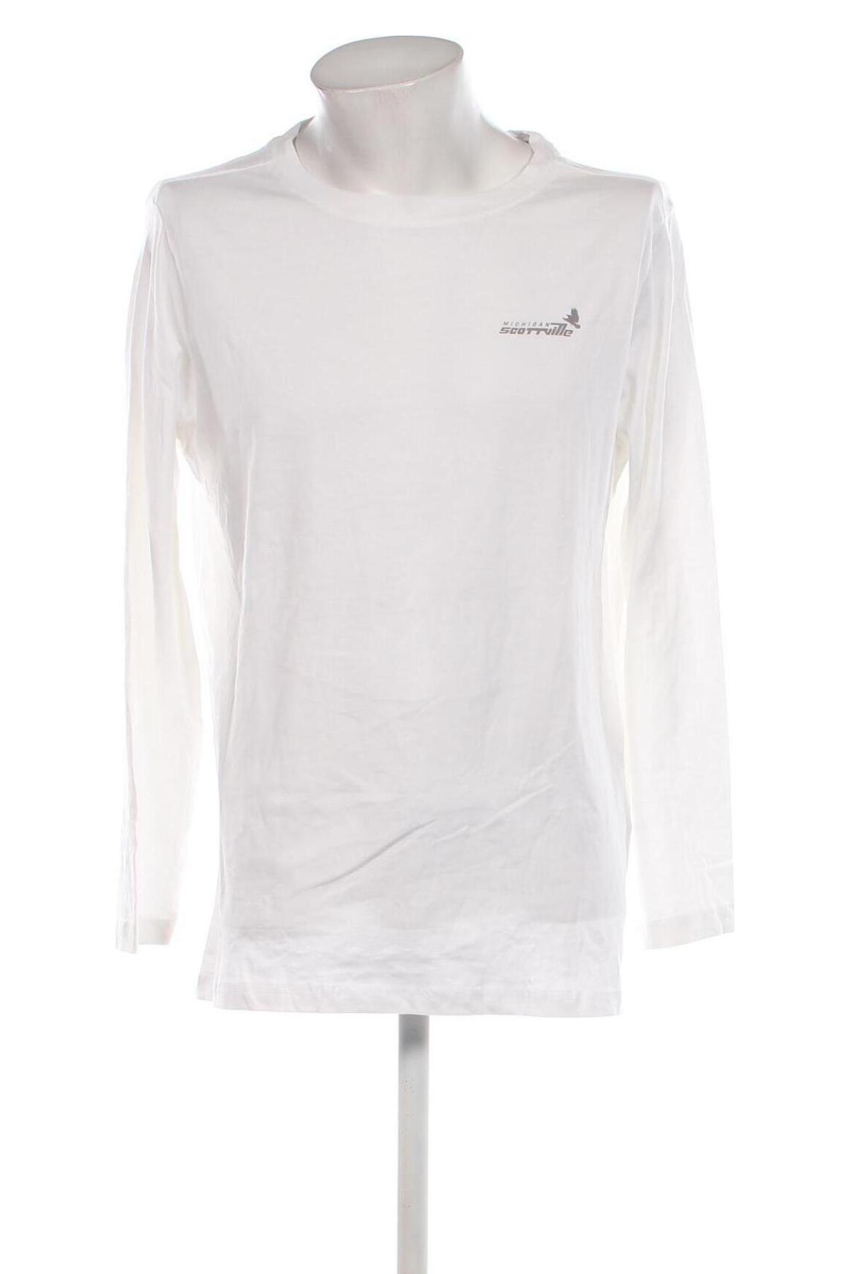 Herren Shirt Livergy, Größe L, Farbe Weiß, Preis € 7,93