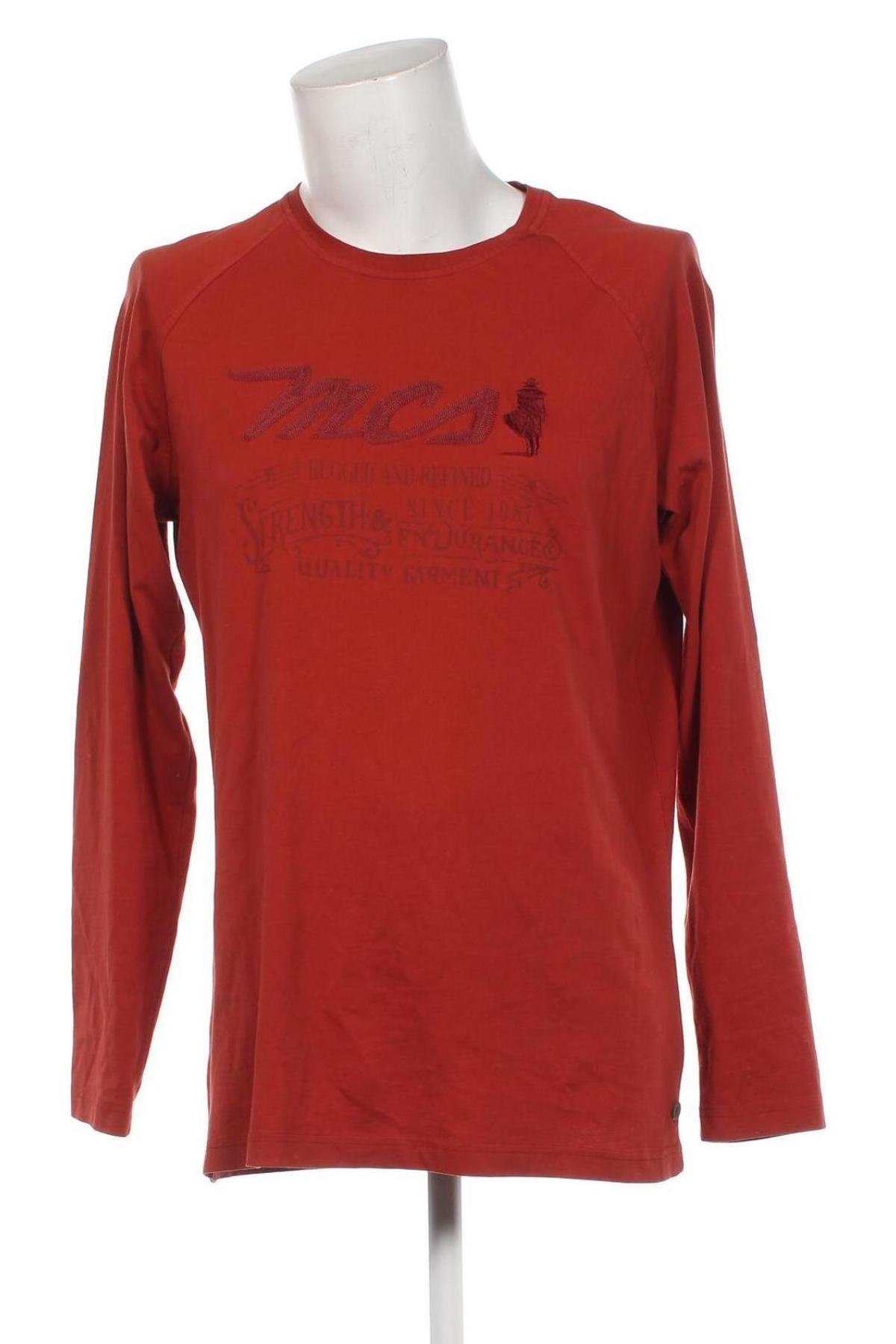 Ανδρική μπλούζα MCS, Μέγεθος XL, Χρώμα Καφέ, Τιμή 17,00 €