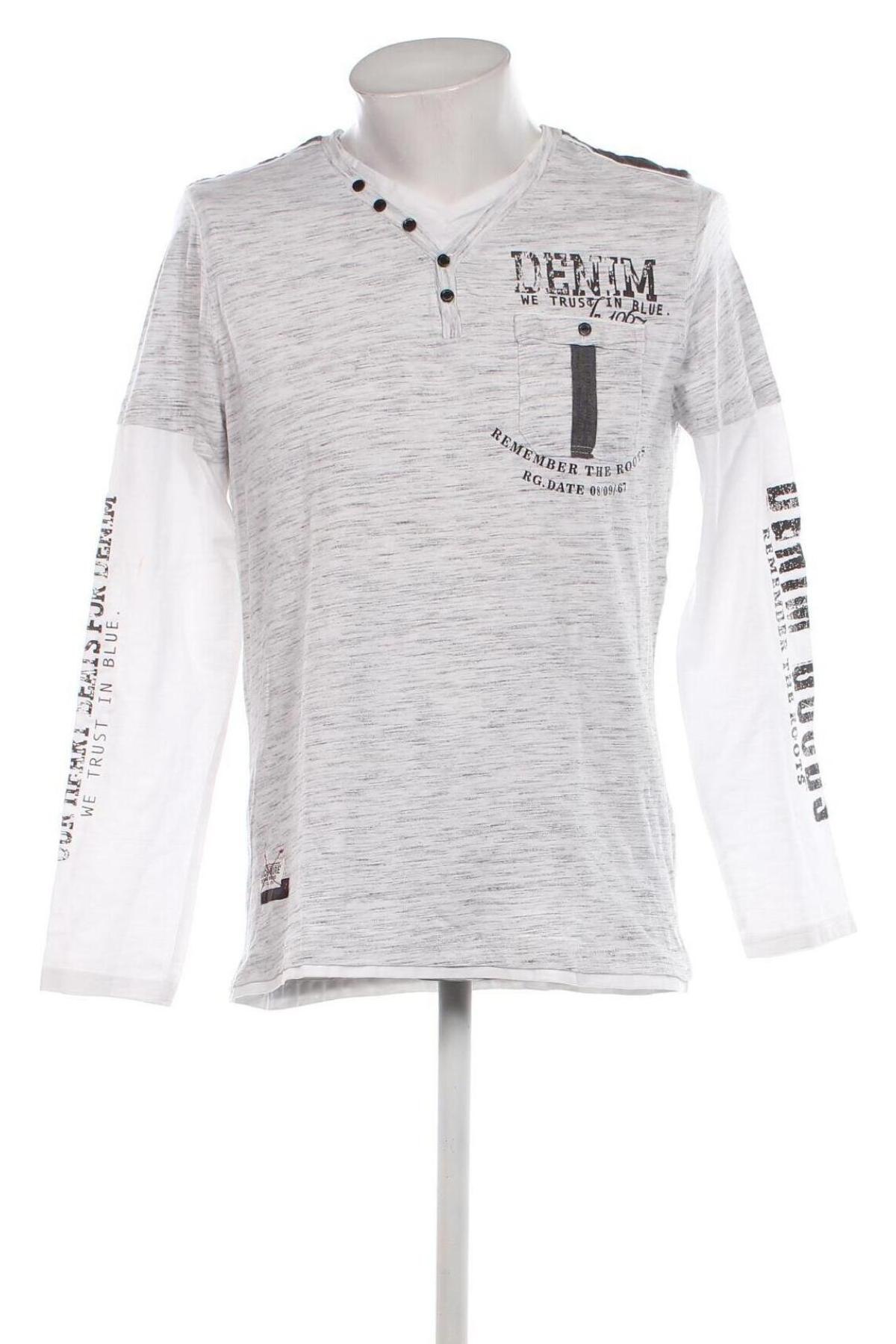 Herren Shirt Much More, Größe L, Farbe Grau, Preis 7,93 €