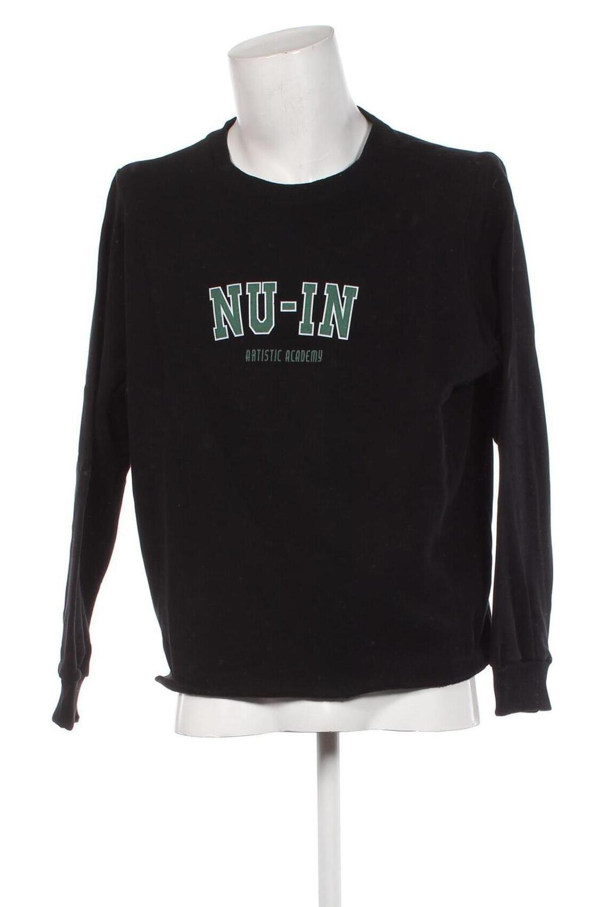 Ανδρική μπλούζα NU-IN, Μέγεθος M, Χρώμα Μαύρο, Τιμή 14,38 €