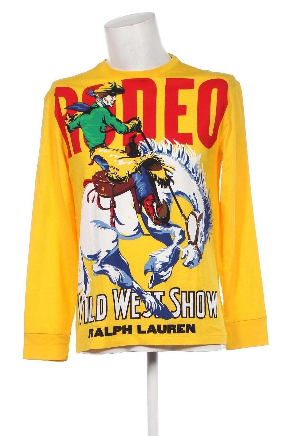Ανδρική μπλούζα Polo By Ralph Lauren, Μέγεθος S, Χρώμα Κίτρινο, Τιμή 41,50 €