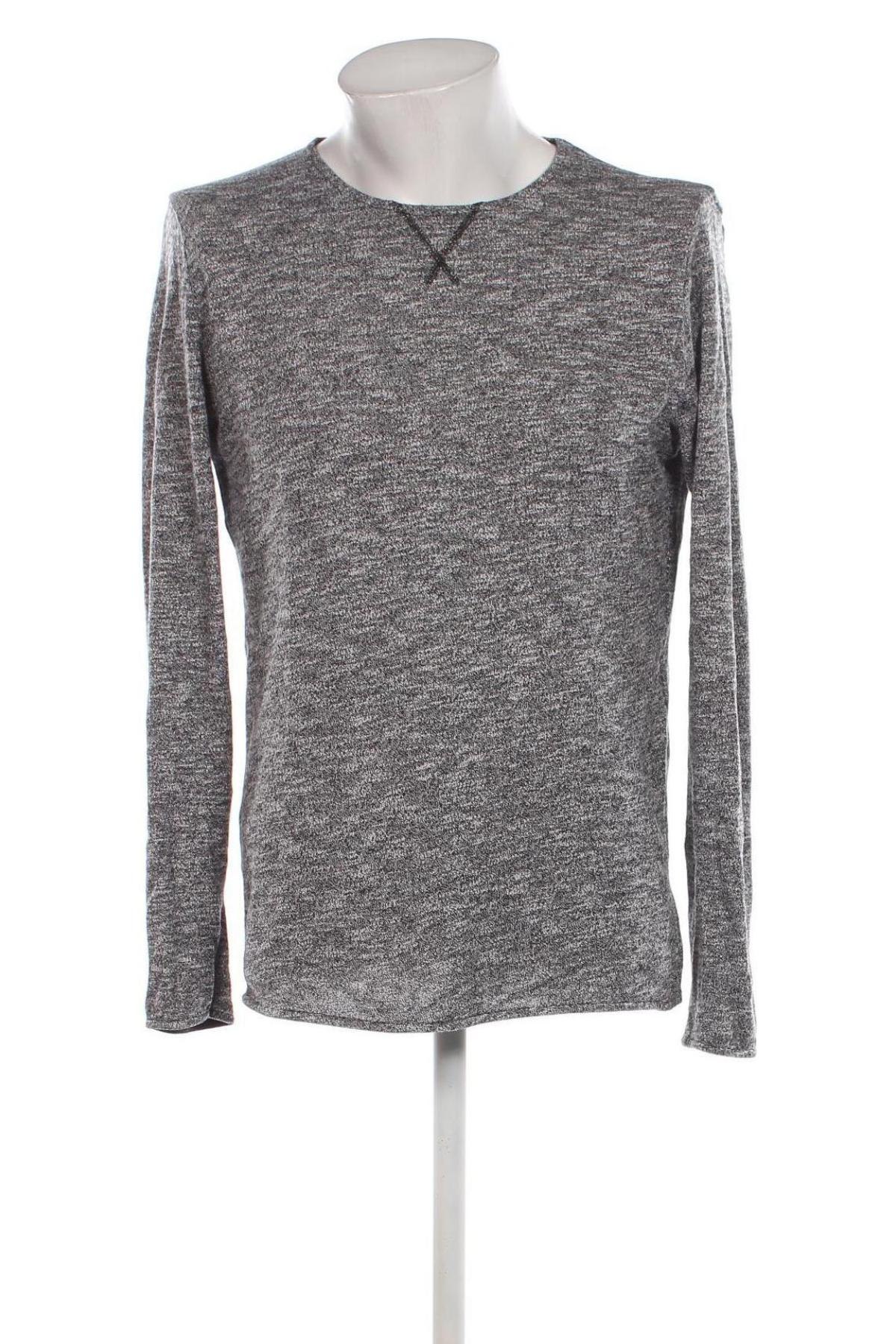 Ανδρική μπλούζα Pull&Bear, Μέγεθος M, Χρώμα Γκρί, Τιμή 6,46 €